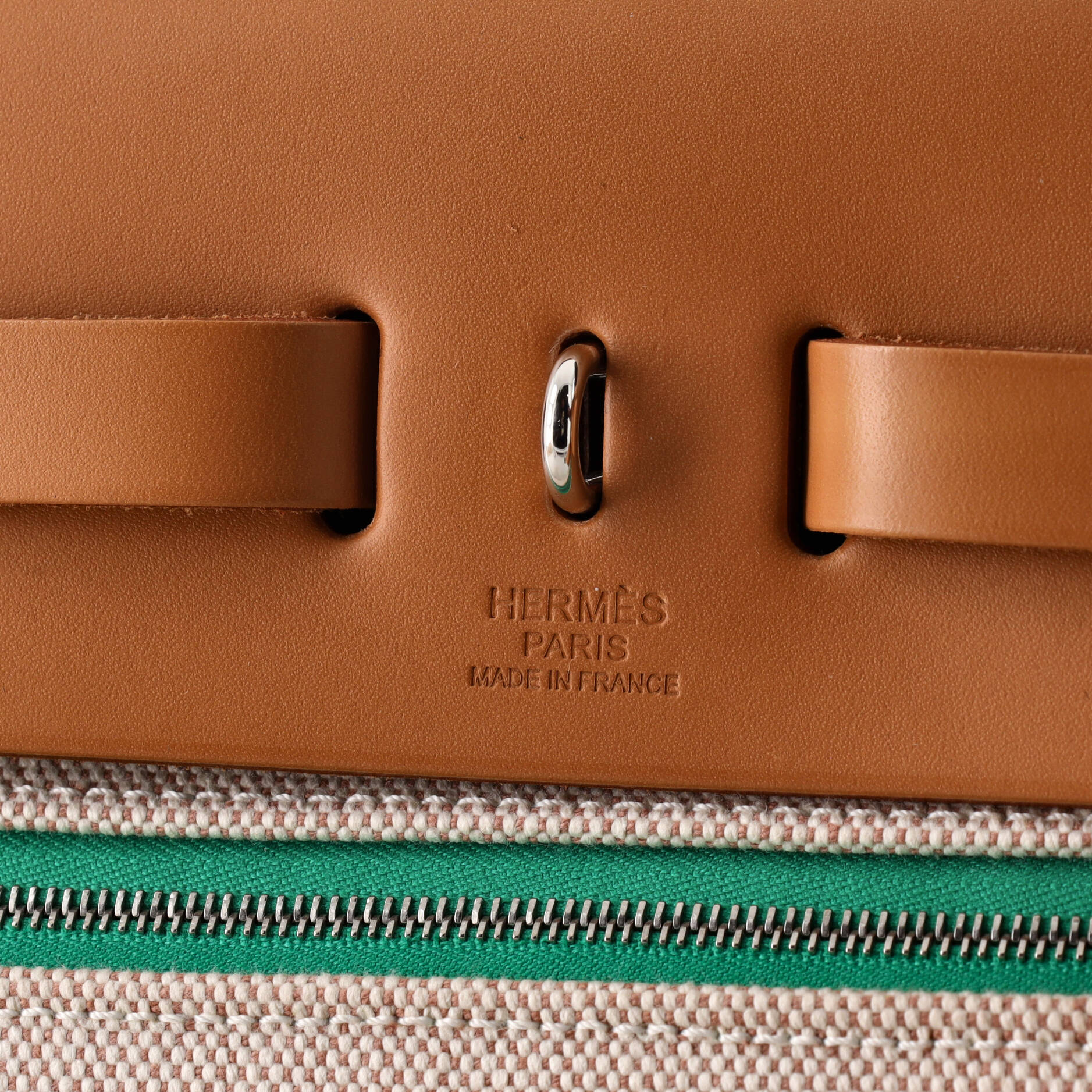 Herbag Zip Berline Vache Canvas and Leather 31 - Image 7