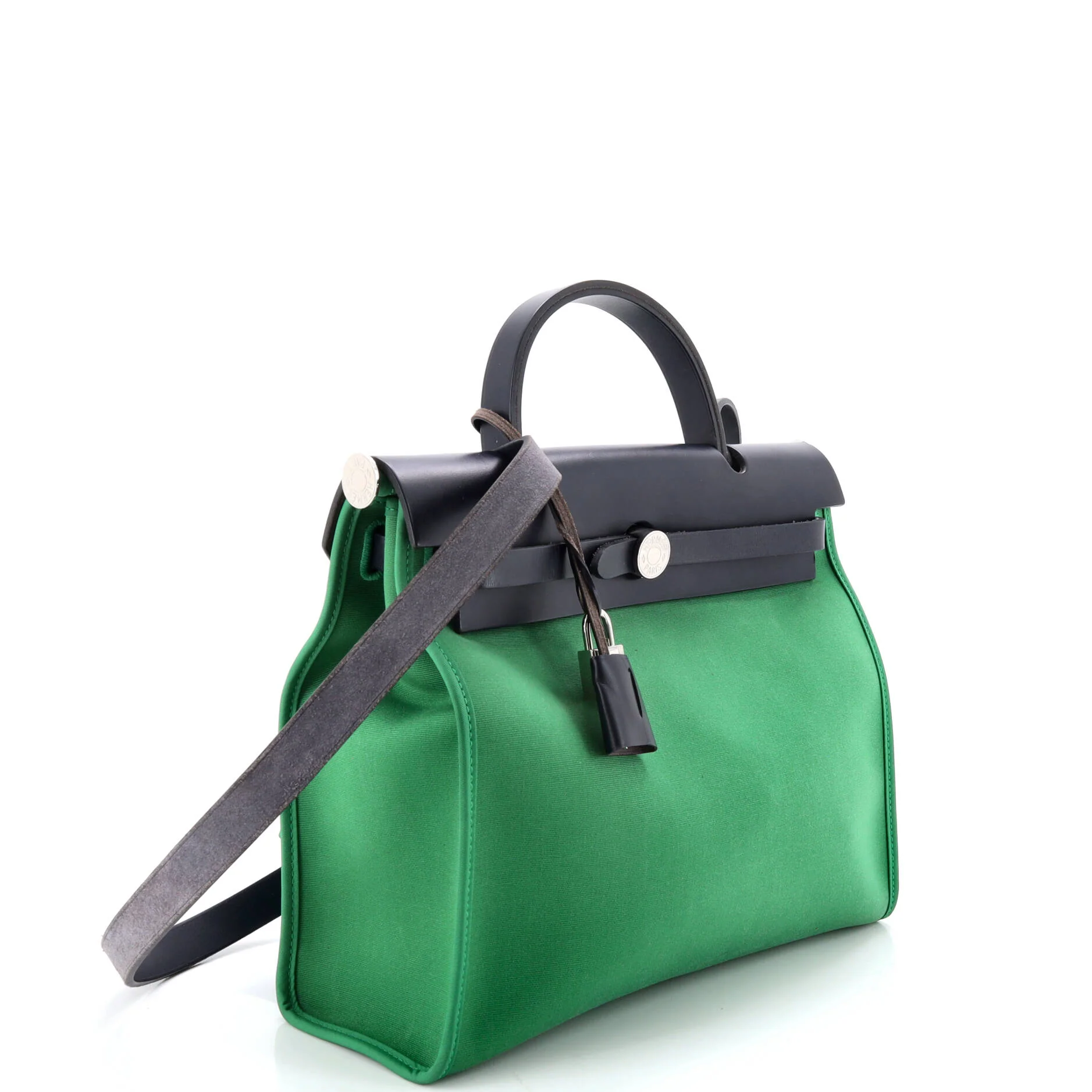 Herbag Zip Leather and Toile 31 - Image 3