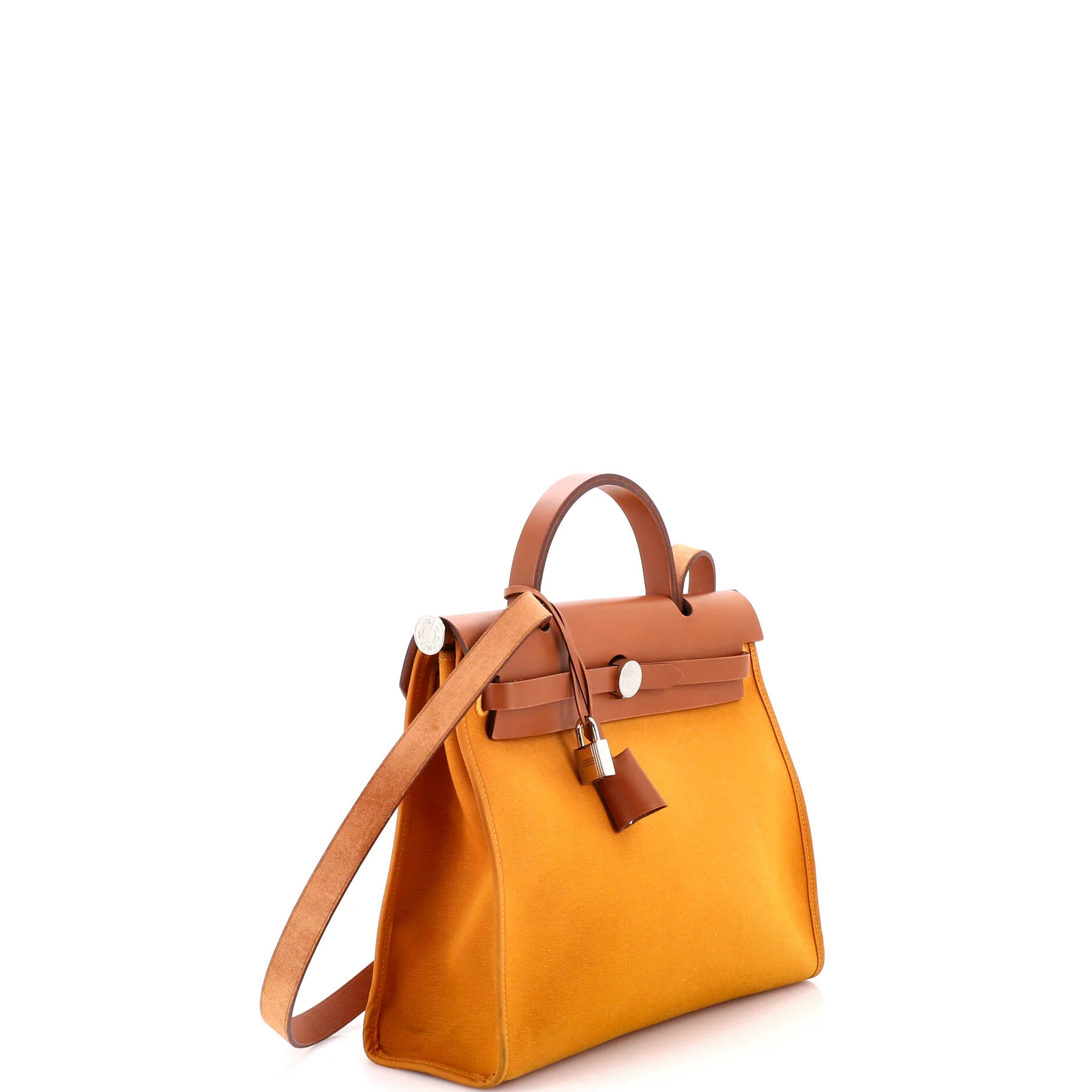 Herbag Zip Leather and Toile 31 - Image 3