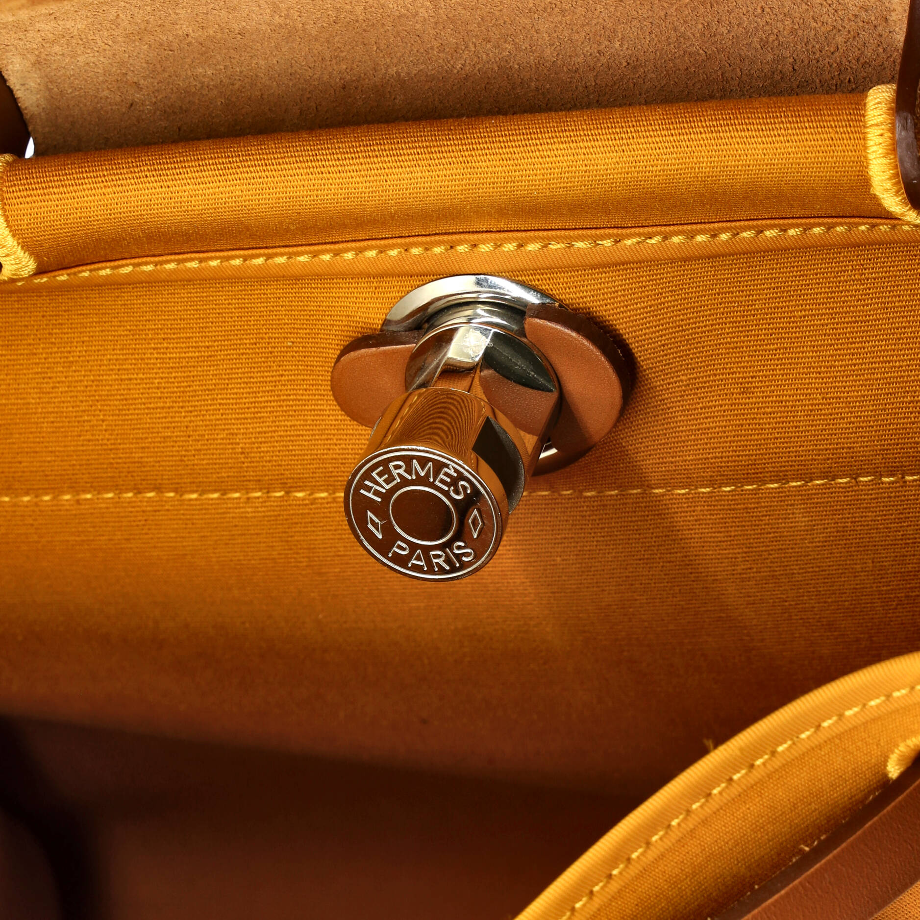 Herbag Zip Leather and Toile 31 - Image 7