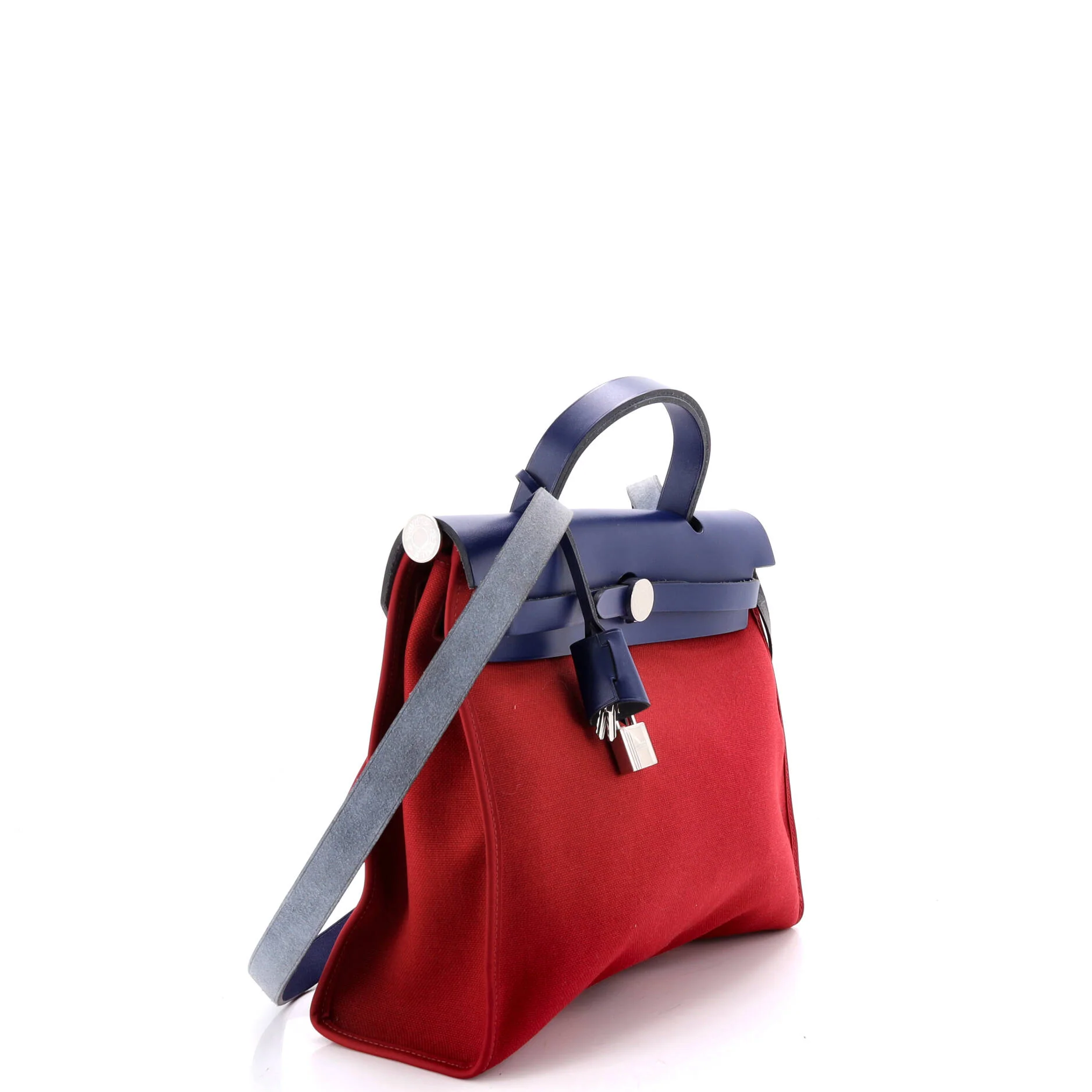 Herbag Zip Leather and Toile 31 - Image 3