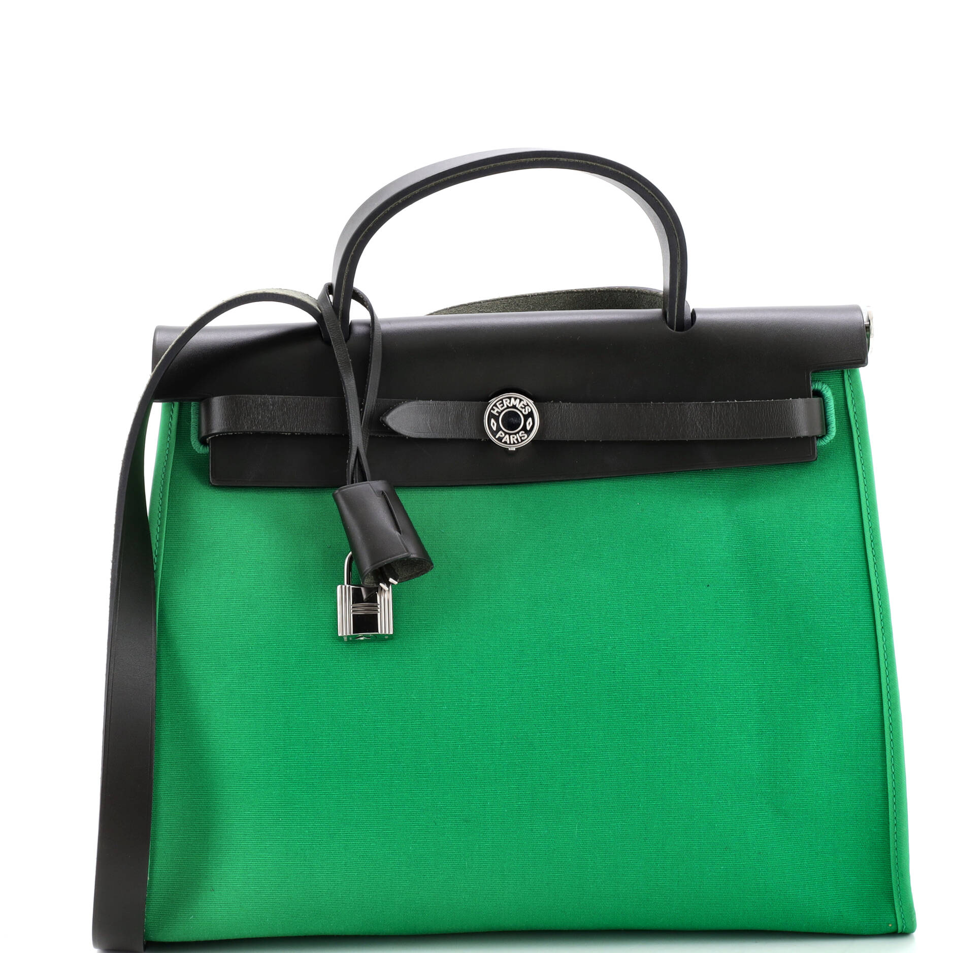 Herbag Zip Leather and Toile 31