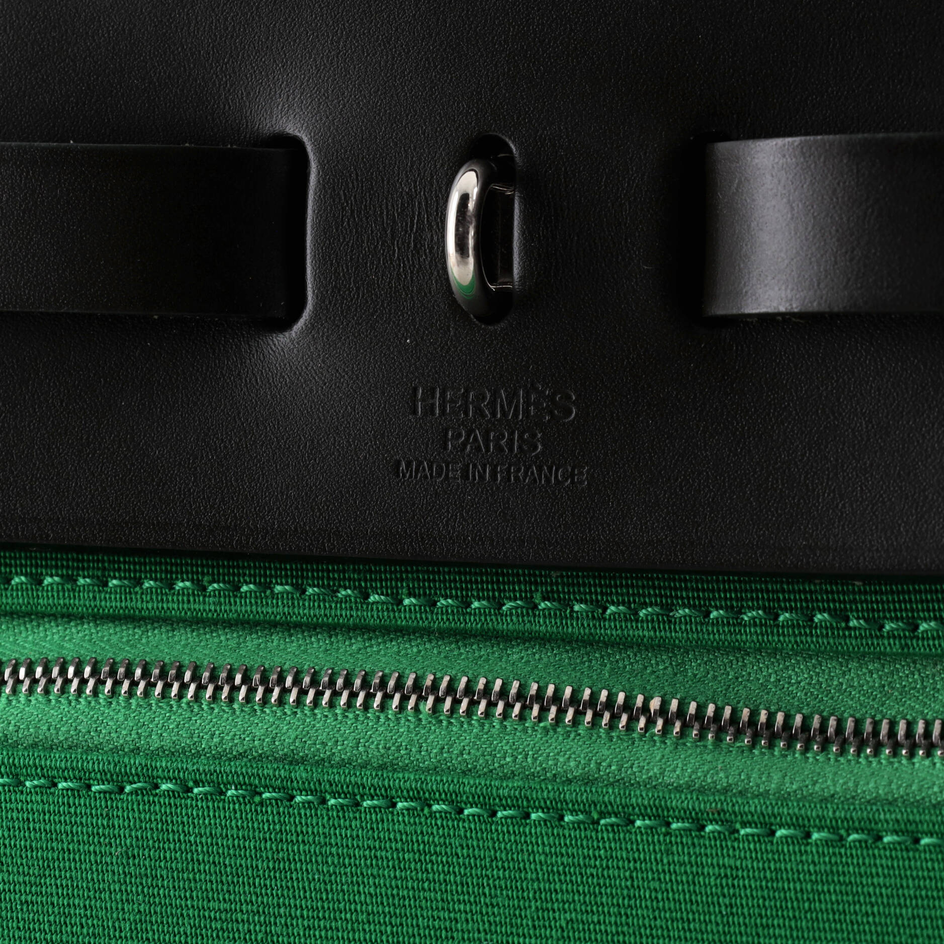 Herbag Zip Leather and Toile 31 - Image 7