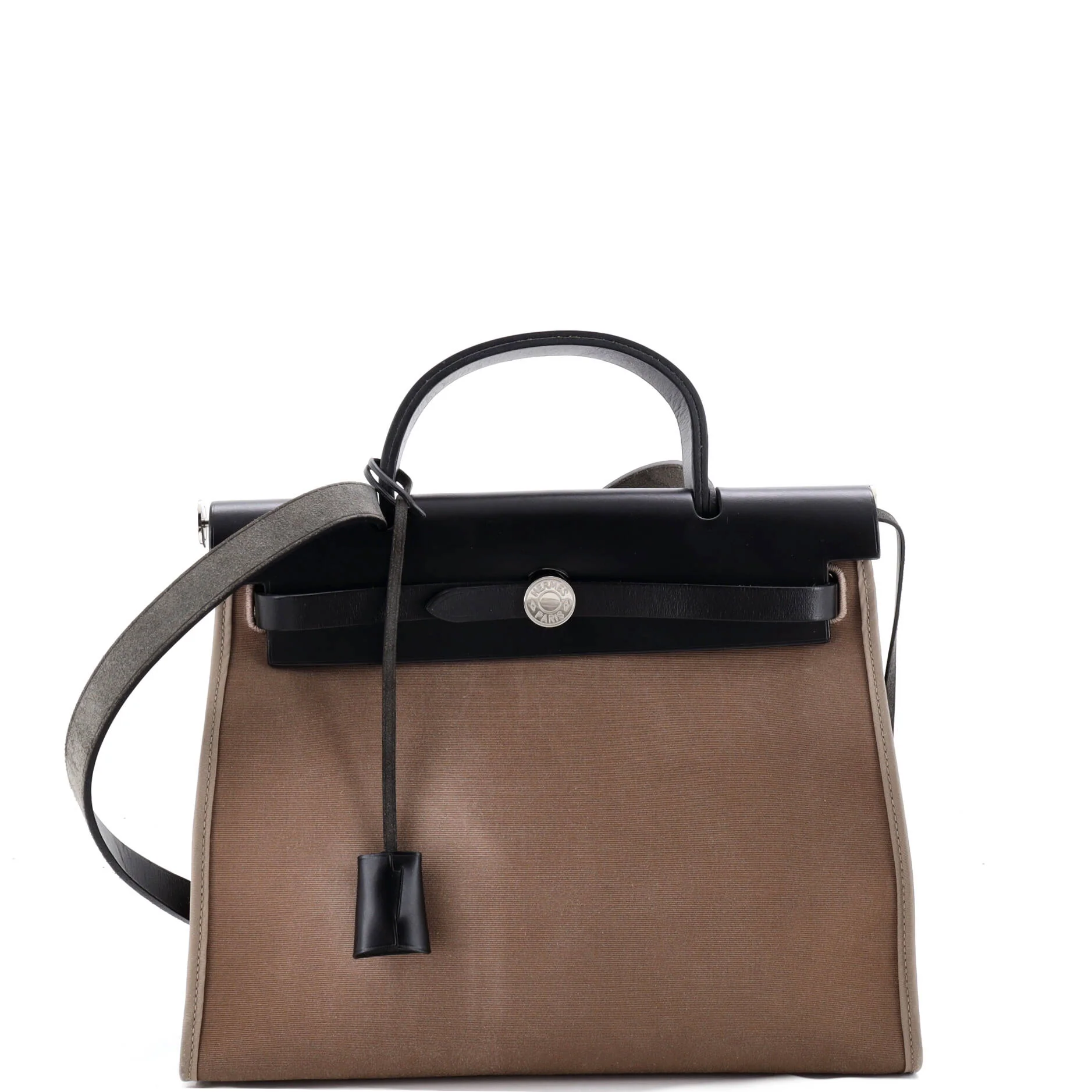 Herbag Zip Leather and Toile 31