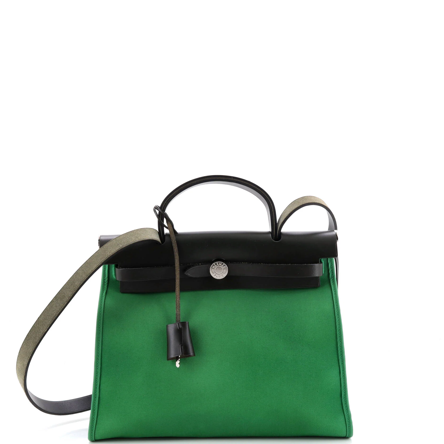 Herbag Zip Leather and Toile 31