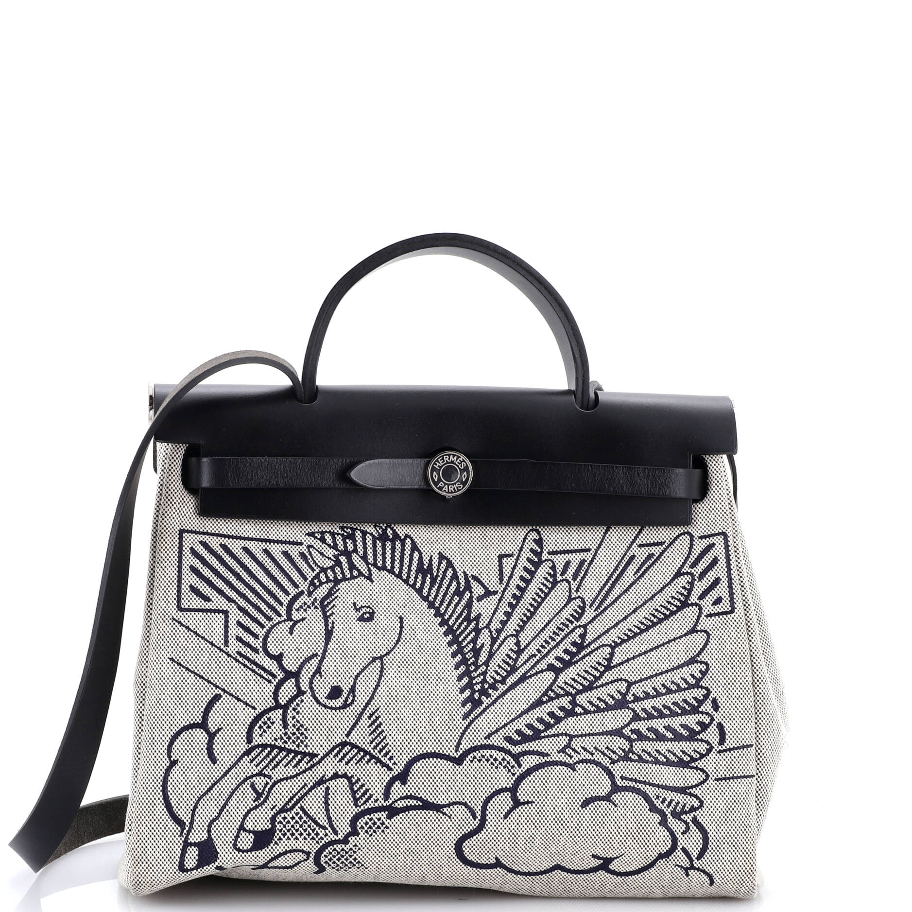 Herbag Zip Pegase Pop Toile and Leather 31