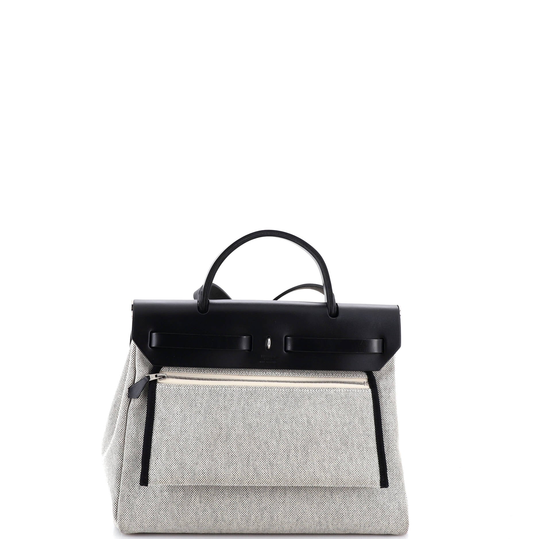 Herbag Zip Pegase Pop Toile and Leather 31 - Image 4