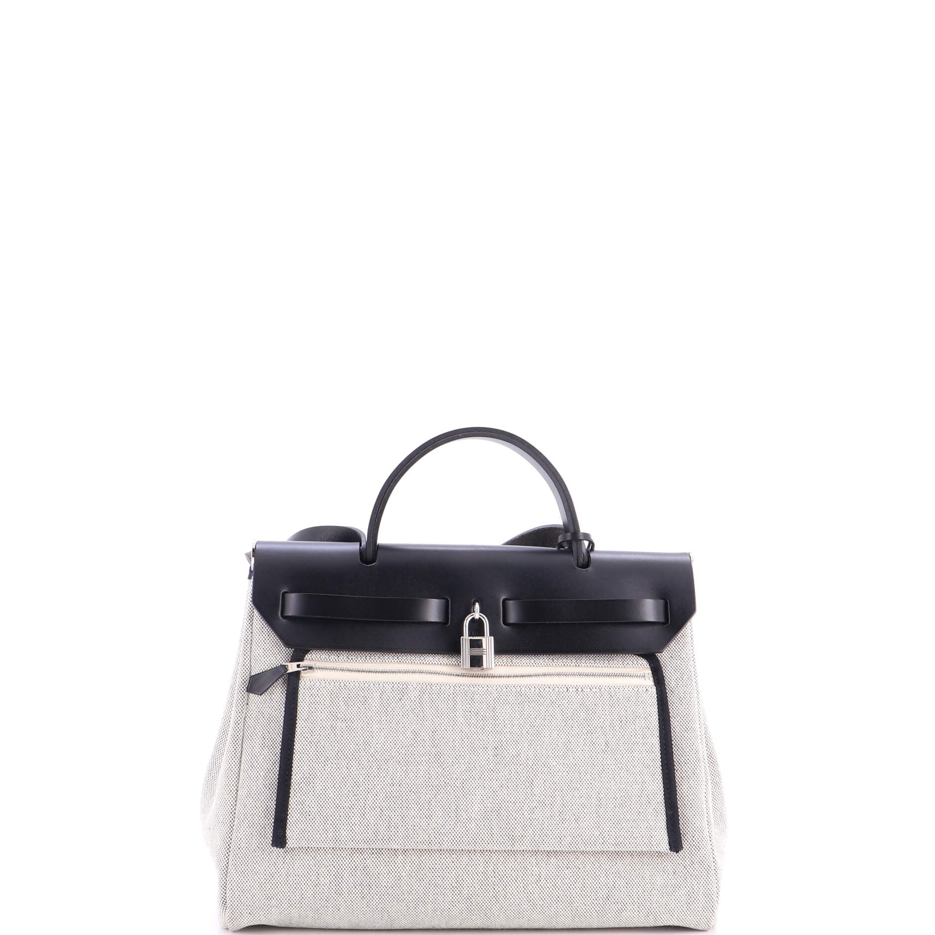 Herbag Zip Pegase Pop Toile and Leather 31 - Image 5