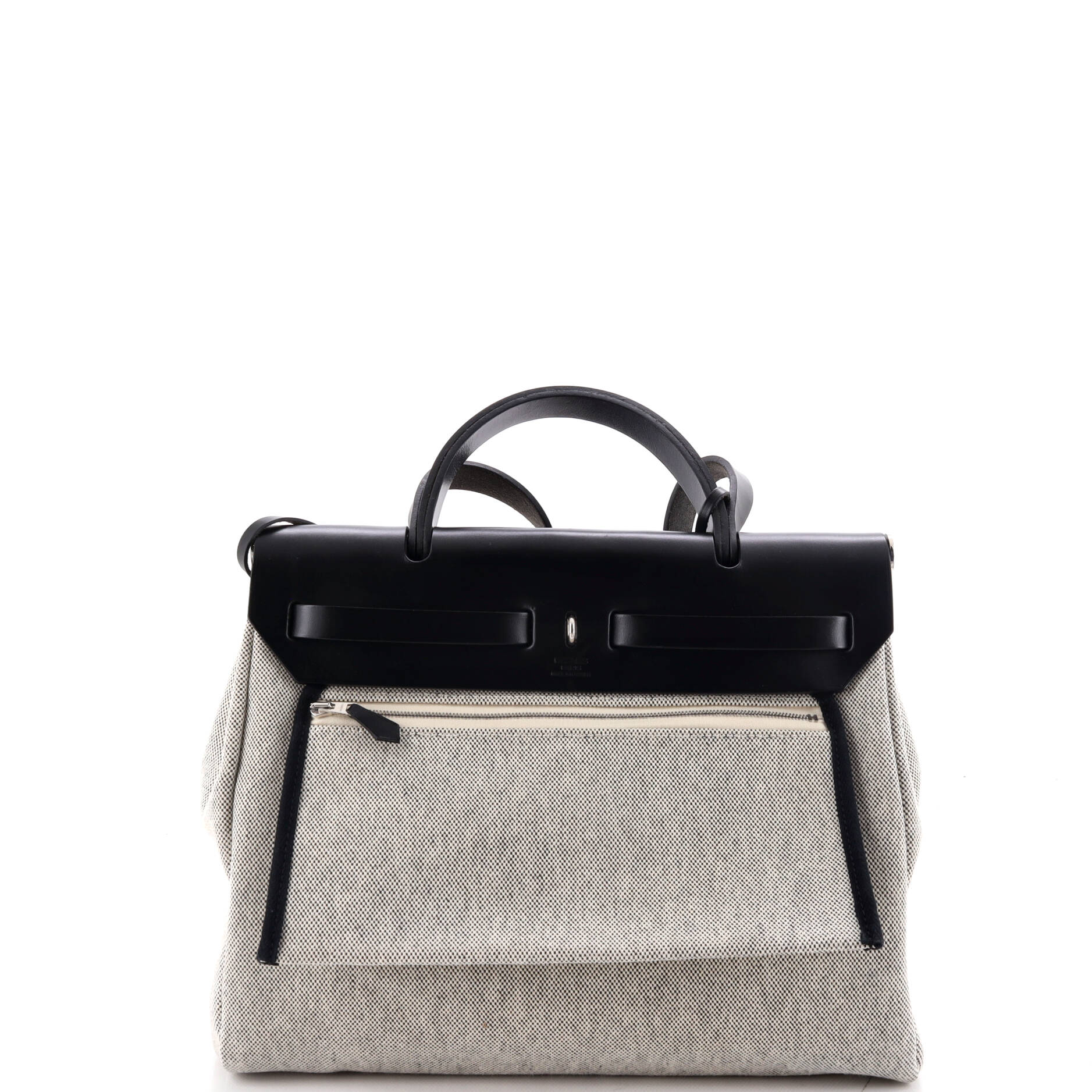 Herbag Zip Pegase Pop Toile and Leather 31 - Image 4