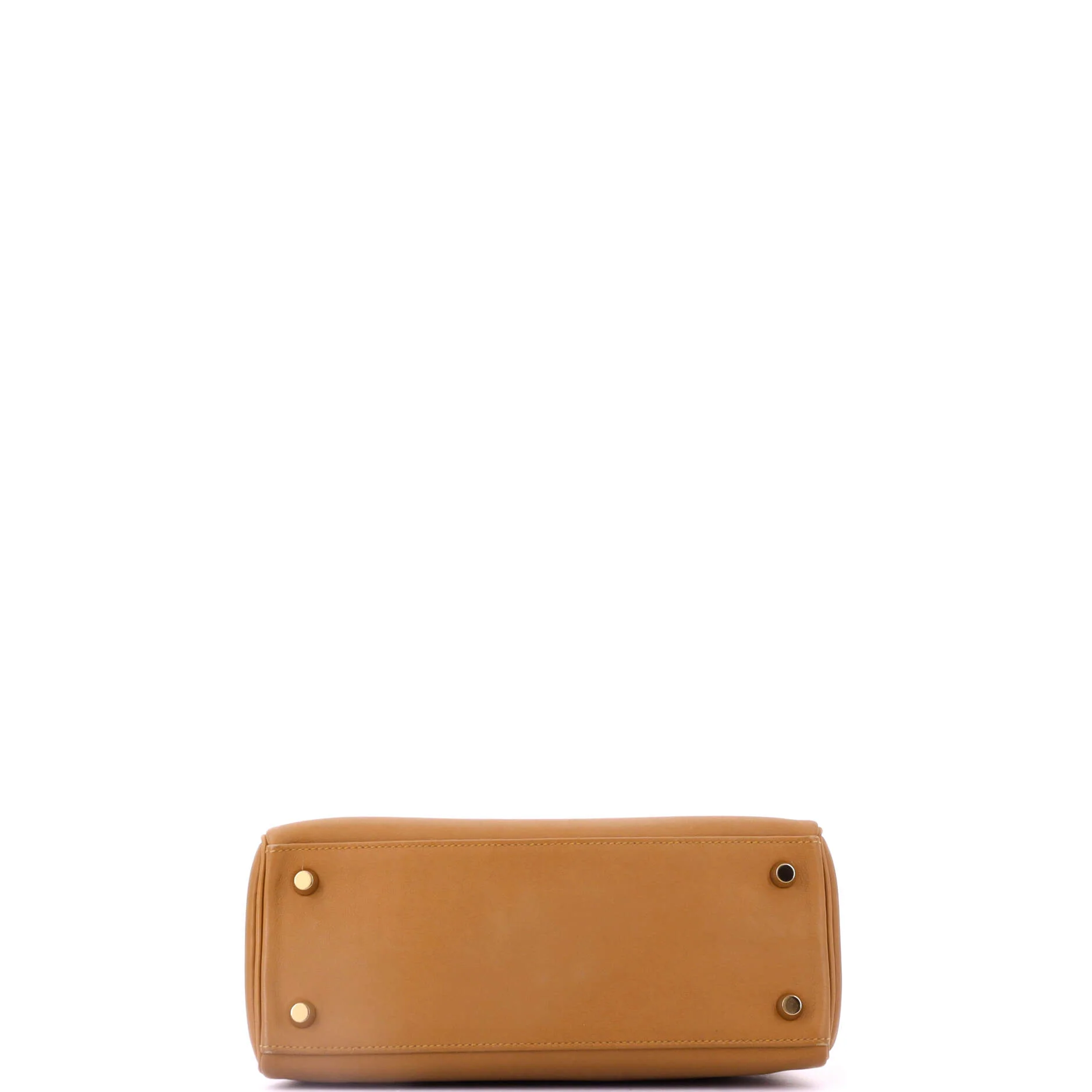 Kelly Handbag Bronze Dore Swift with Gold Hardware 25 - Image 5