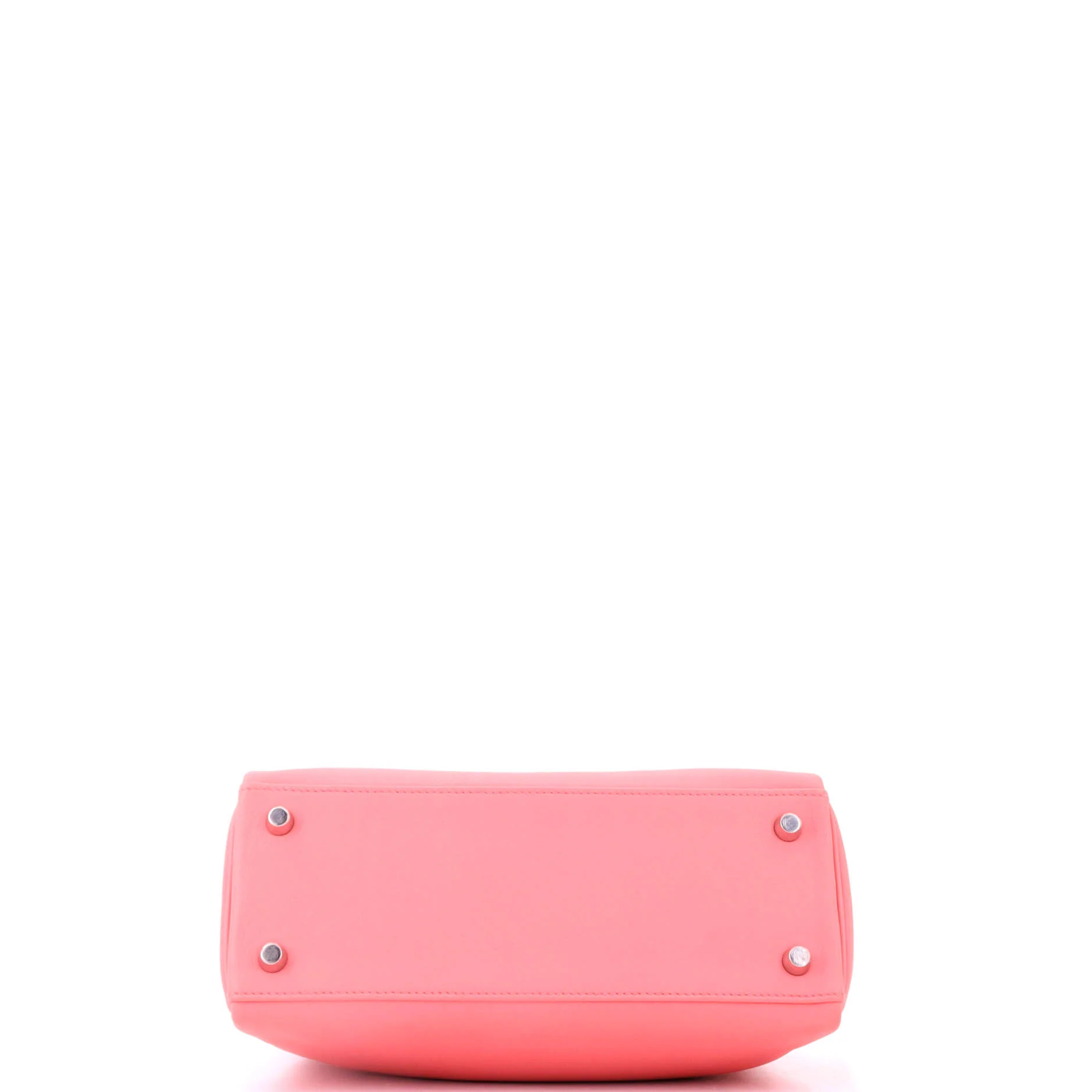 Kelly Handbag Rose D'Ete Swift with Palladium Hardware 25 - Image 5