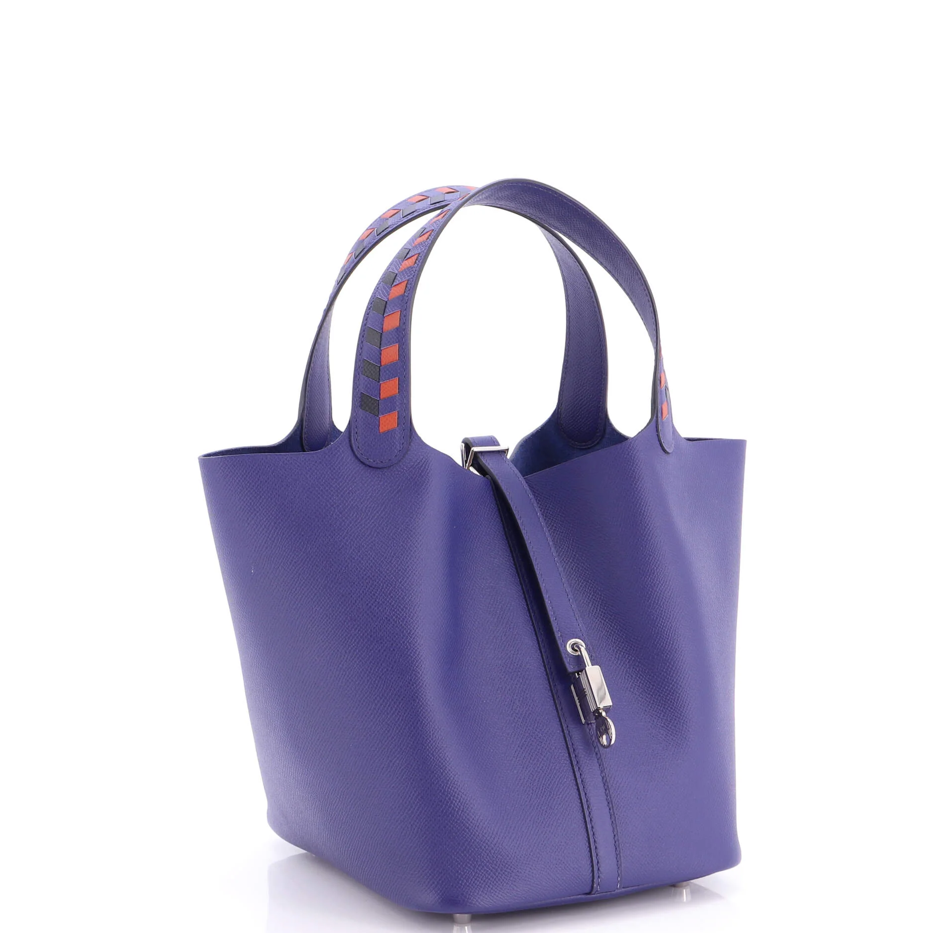 Picotin Lock Bag Tressage Epsom MM - Image 2