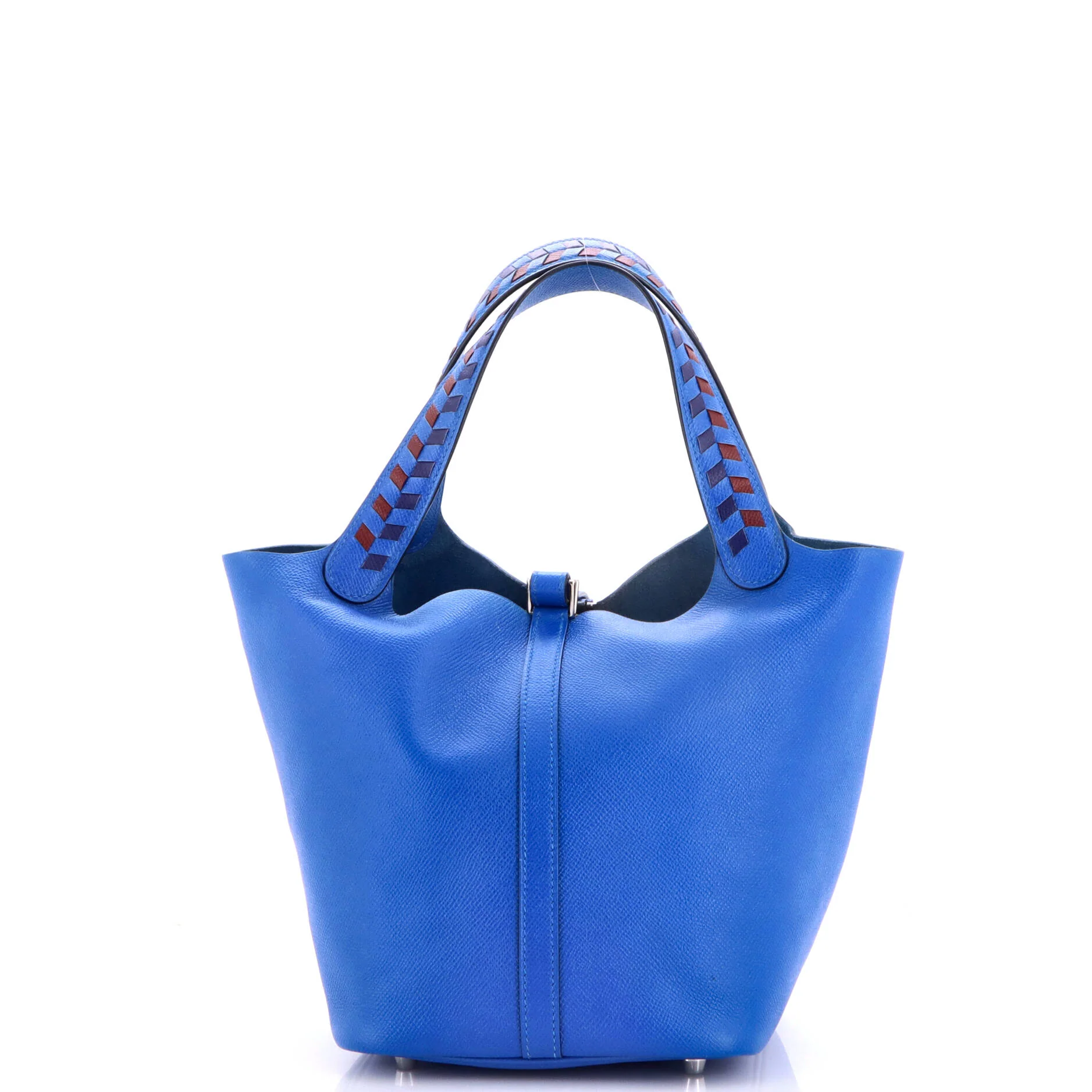 Picotin Lock Bag Tressage Epsom MM - Image 3