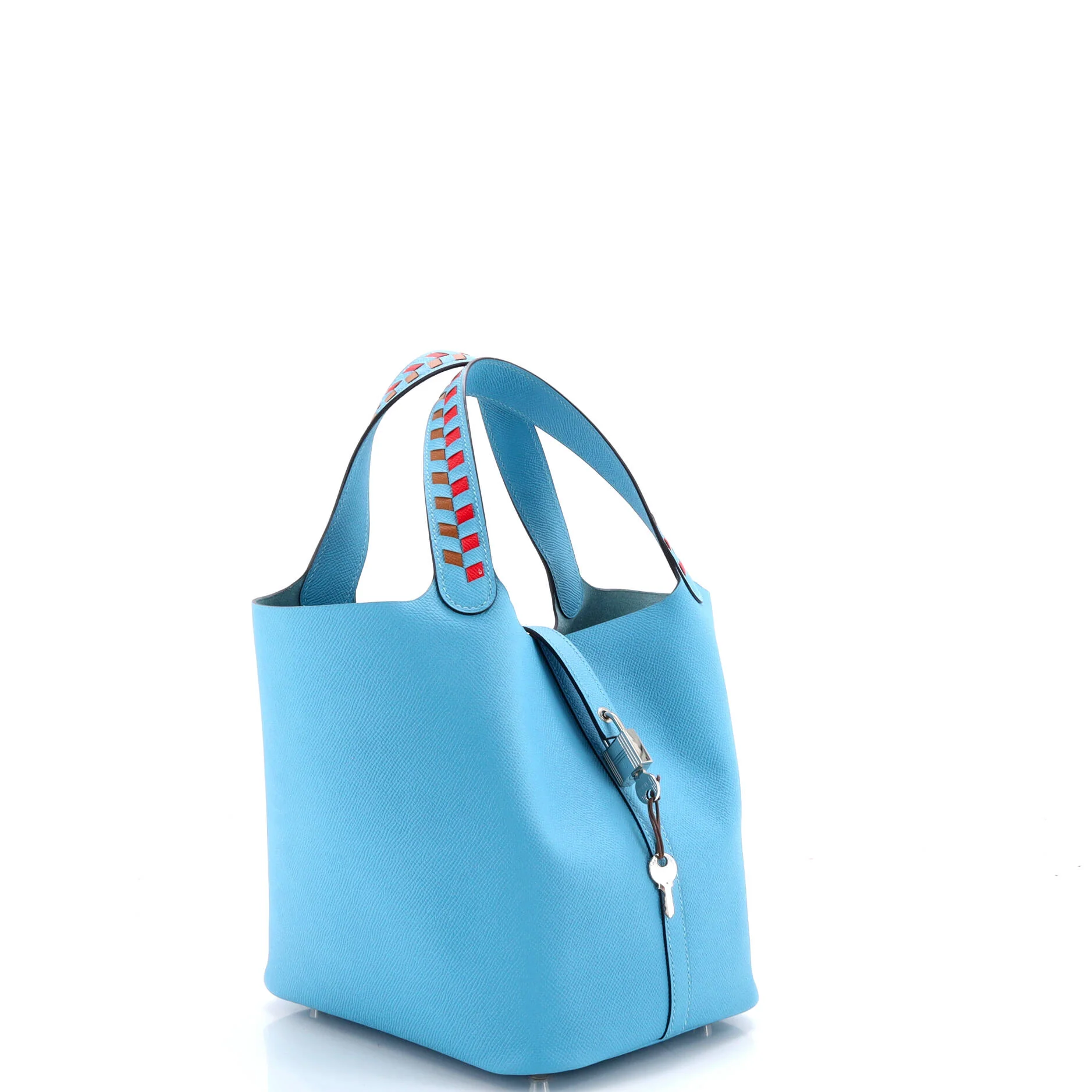 Picotin Lock Bag Tressage Epsom MM - Image 2