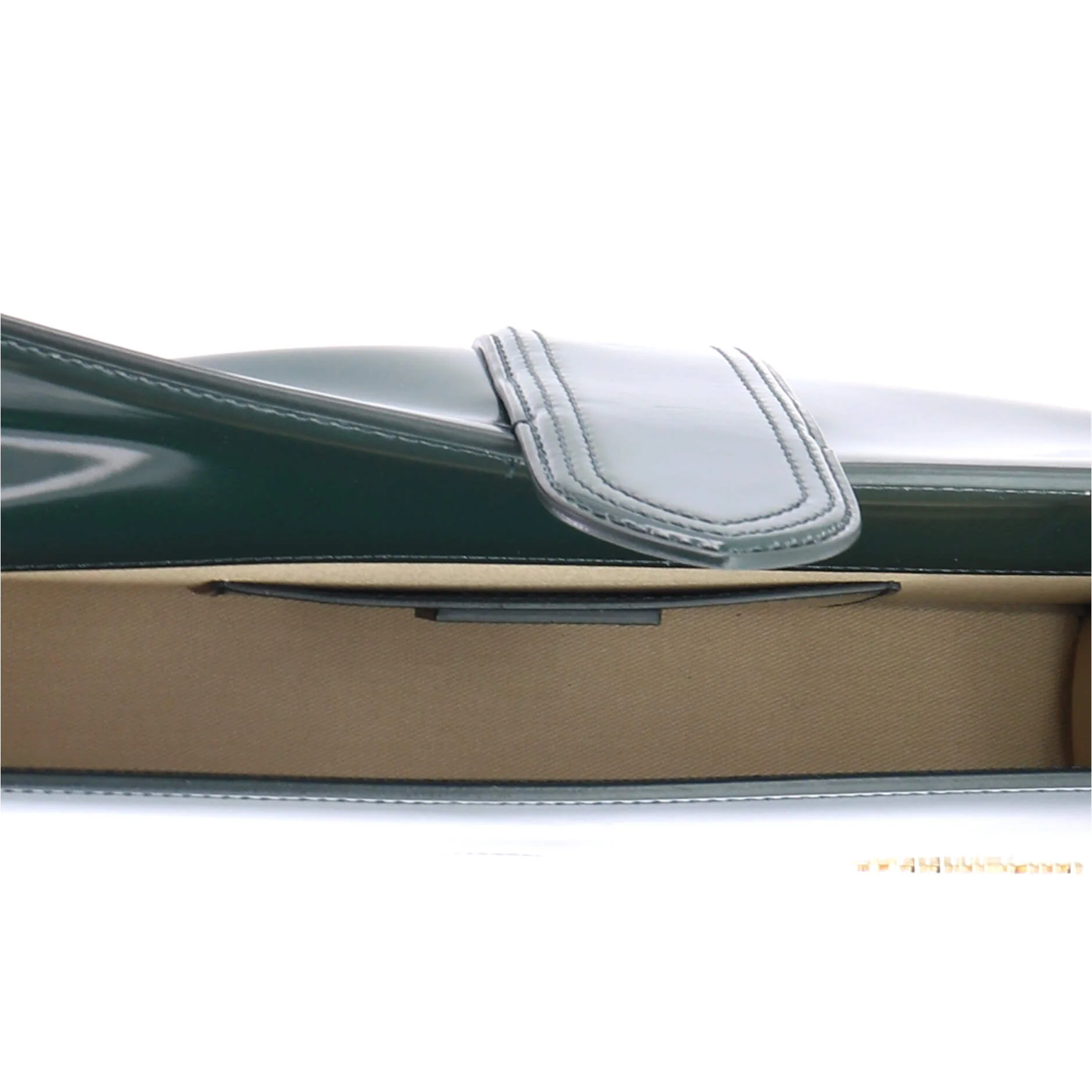 Le Bambino Flap Shoulder Bag Leather Long - Image 5