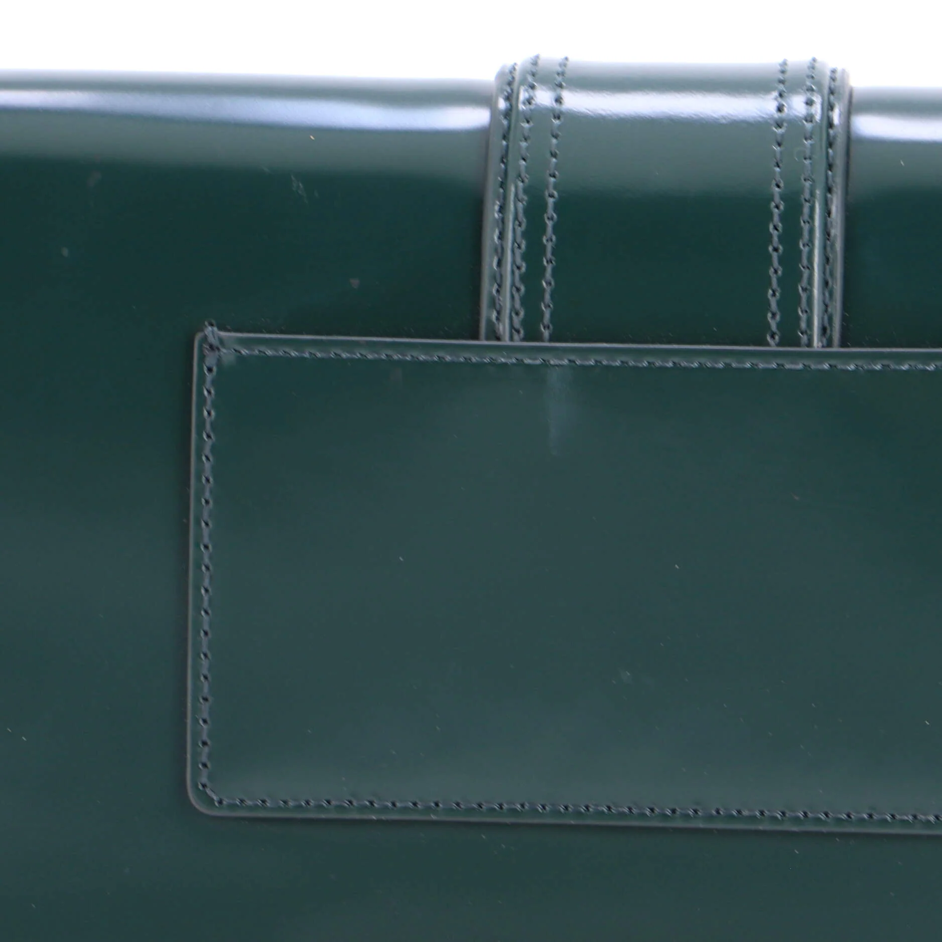 Le Bambino Flap Shoulder Bag Leather Long - Image 6