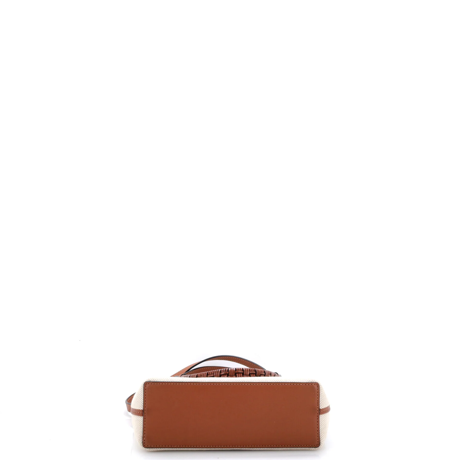 Anagram Square Basket Tote Canvas Mini - Image 4