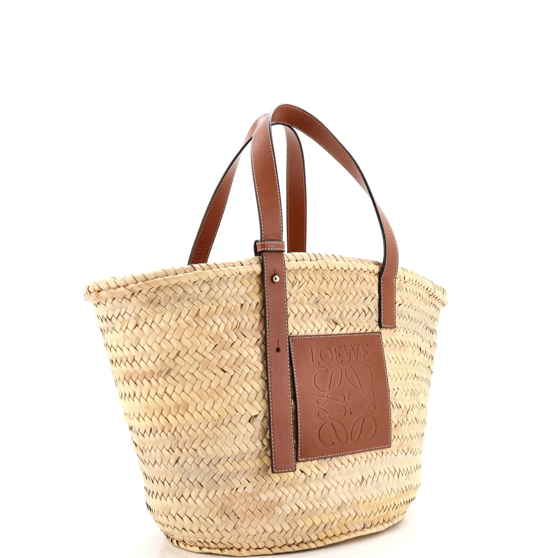 Basket Tote Raffia Medium - Image 2