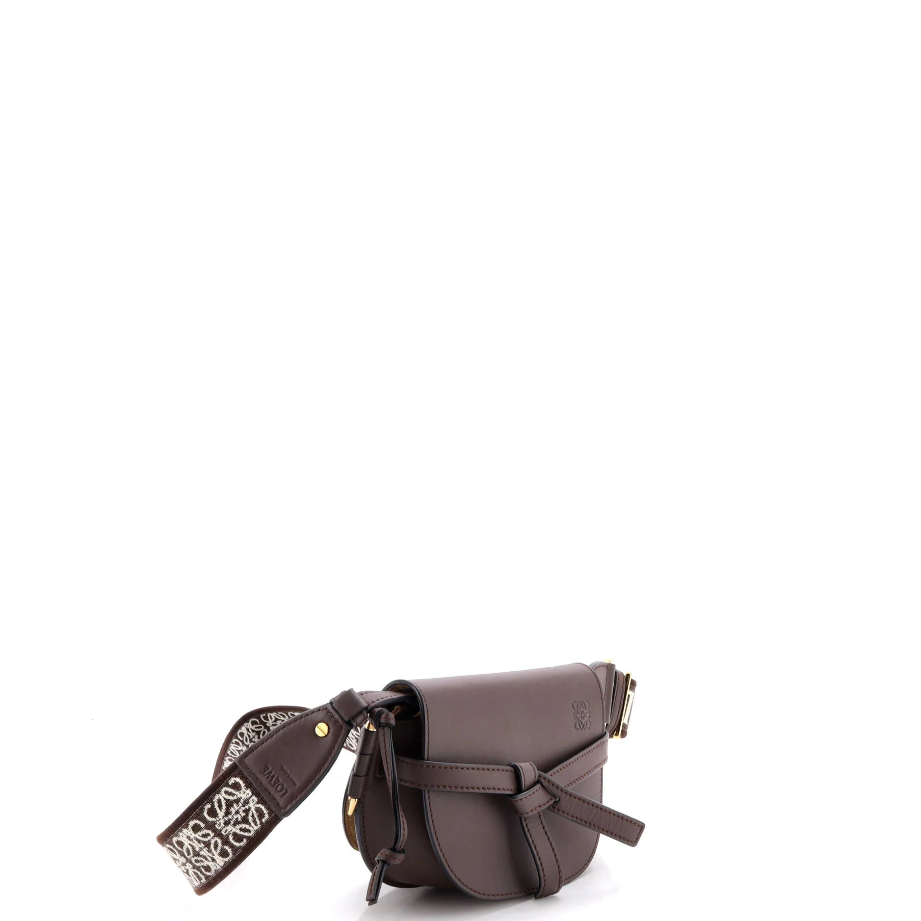 Gate Dual Shoulder Bag Leather Mini - Image 2