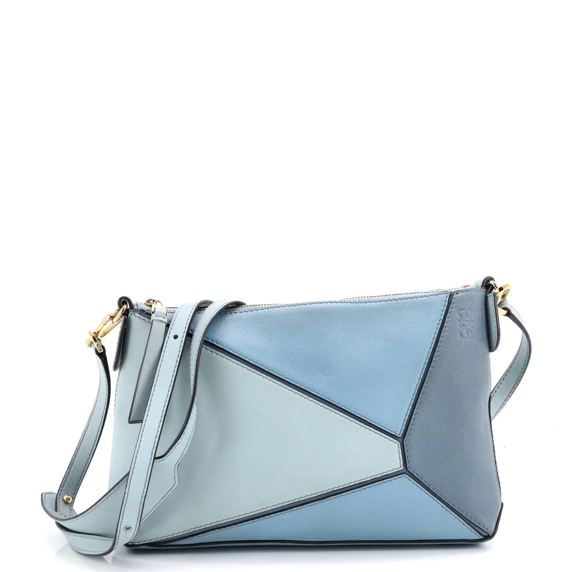 Puzzle Pochette Bag Leather Small