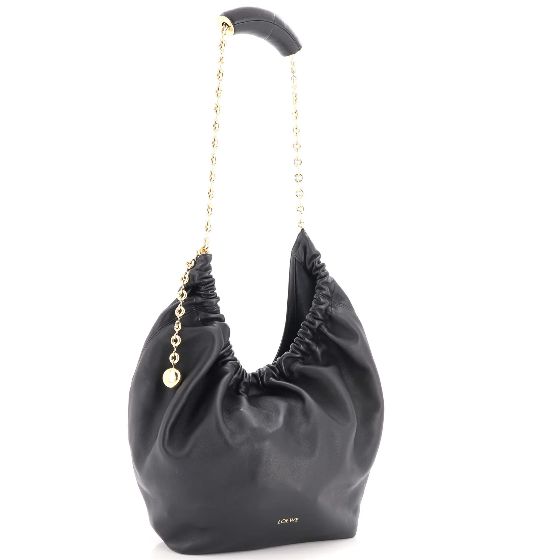 Squeeze Hobo Bag Leather Small - Image 2