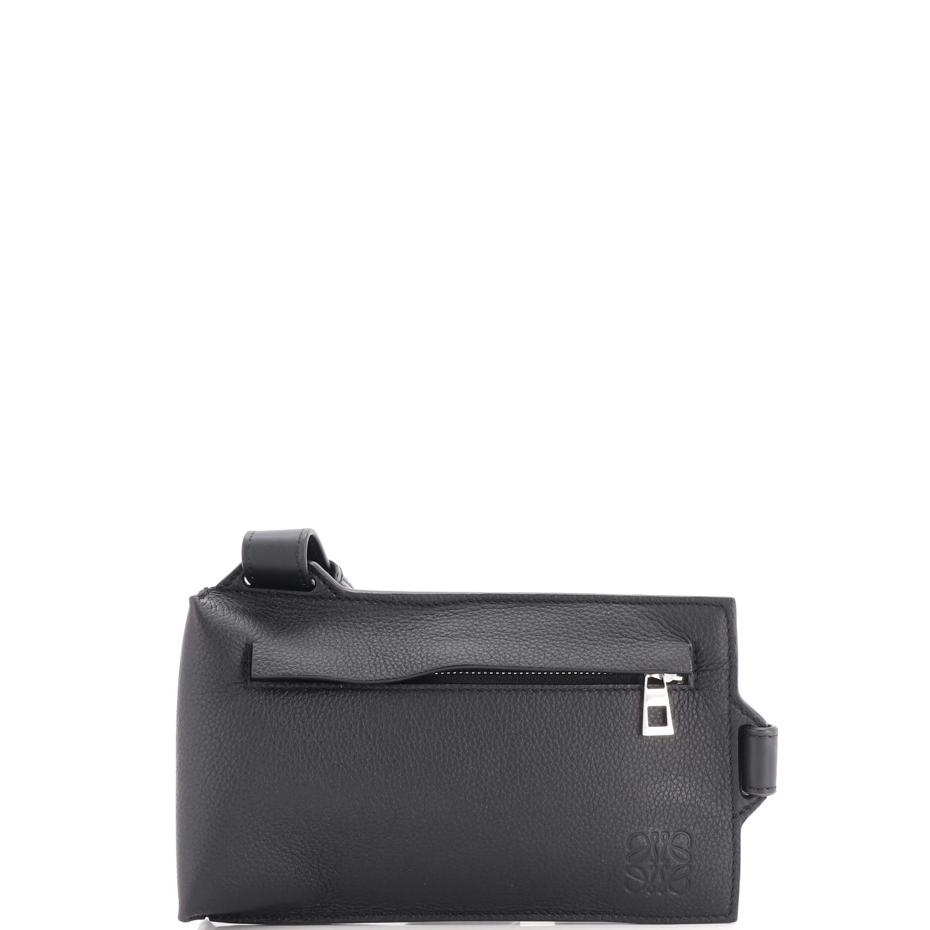 Vertical T Pocket Body Bag Leather