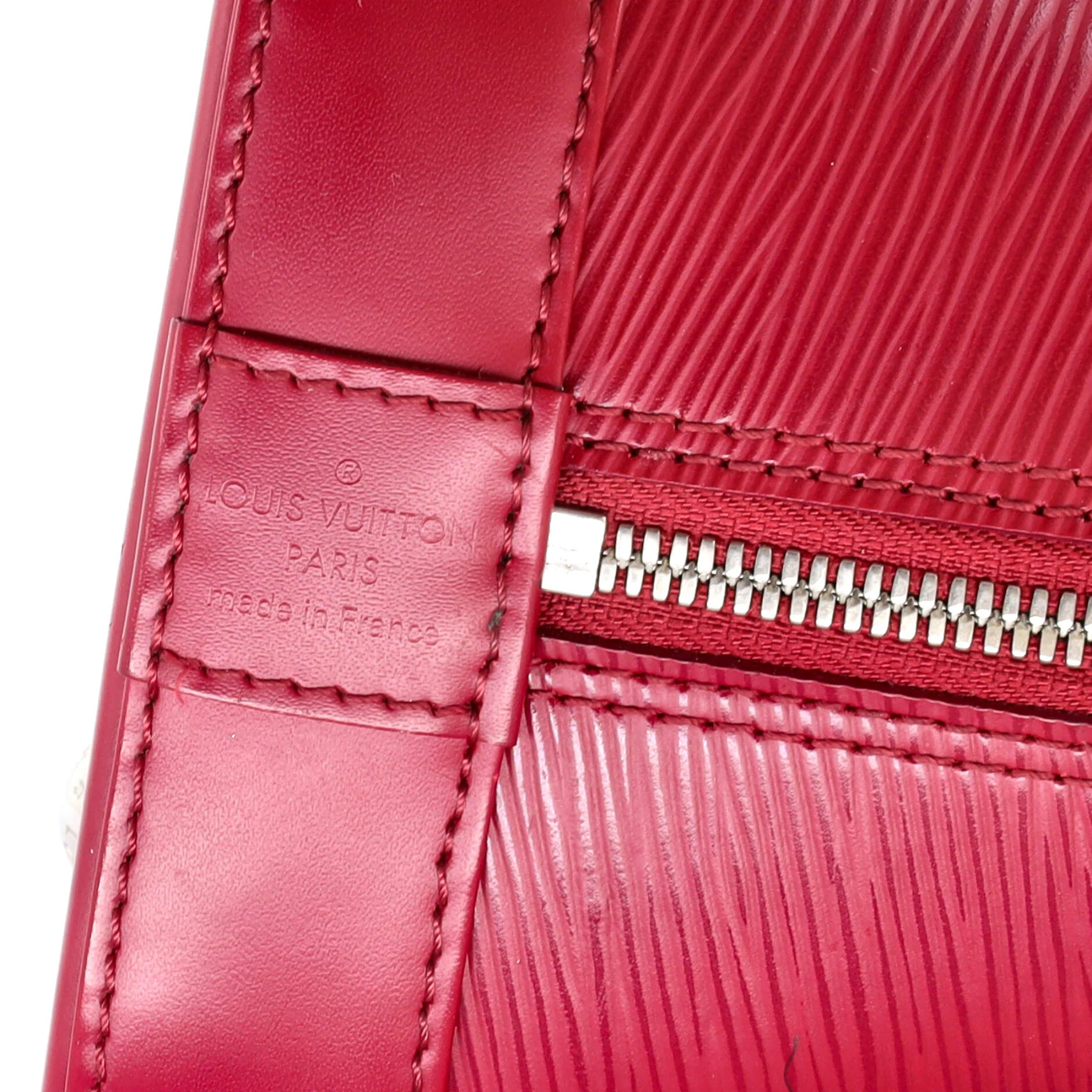 Alma Handbag Epi Leather PM - Image 7
