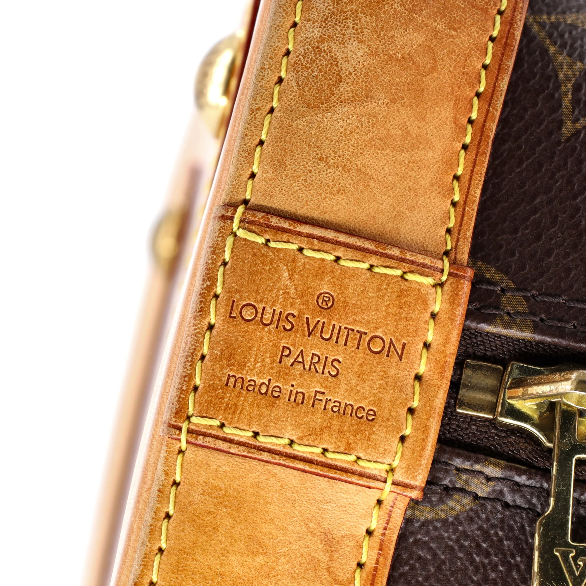 Alma Handbag Monogram Canvas PM - Image 6