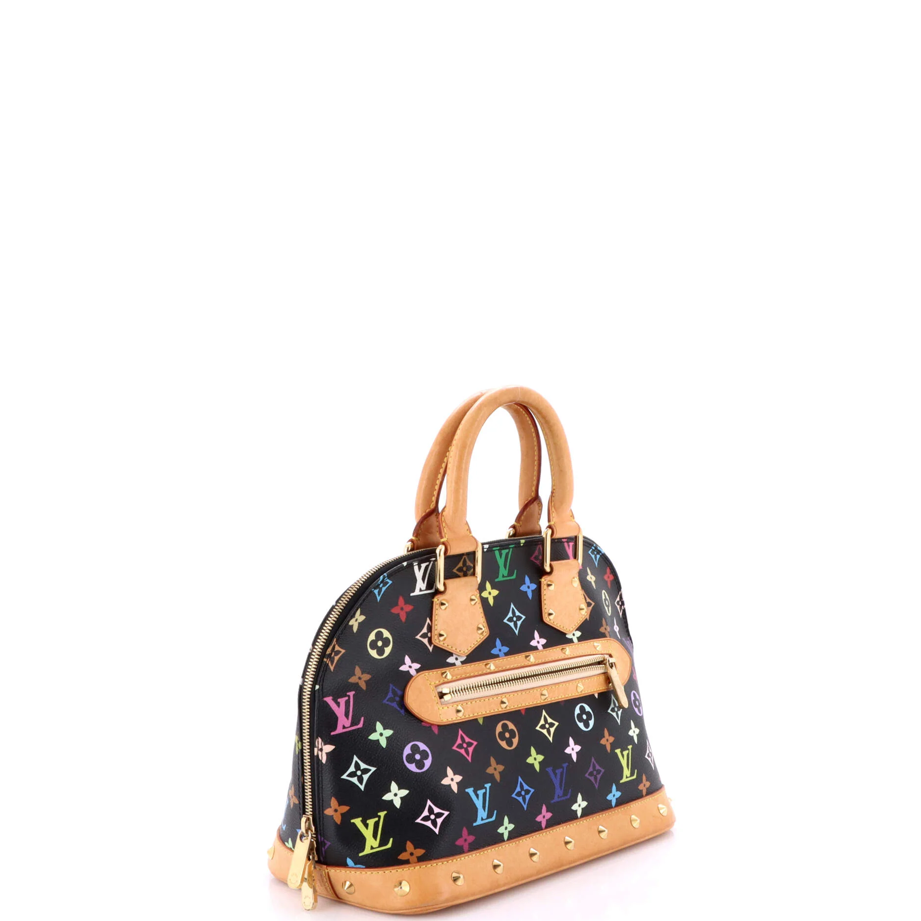 Alma Handbag Monogram Multicolor PM - Image 2