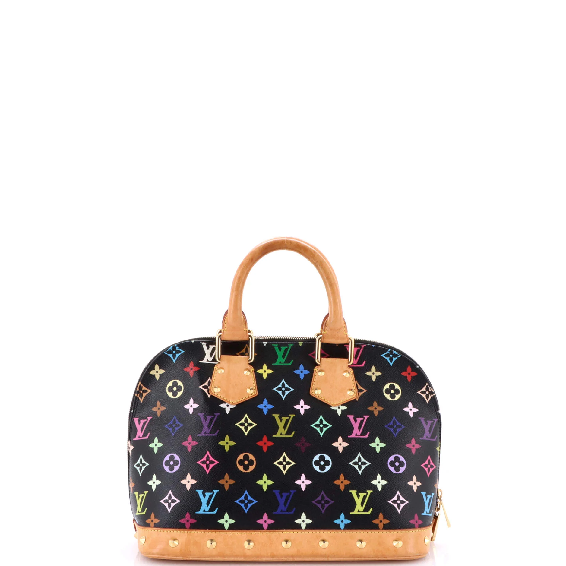 Alma Handbag Monogram Multicolor PM - Image 3