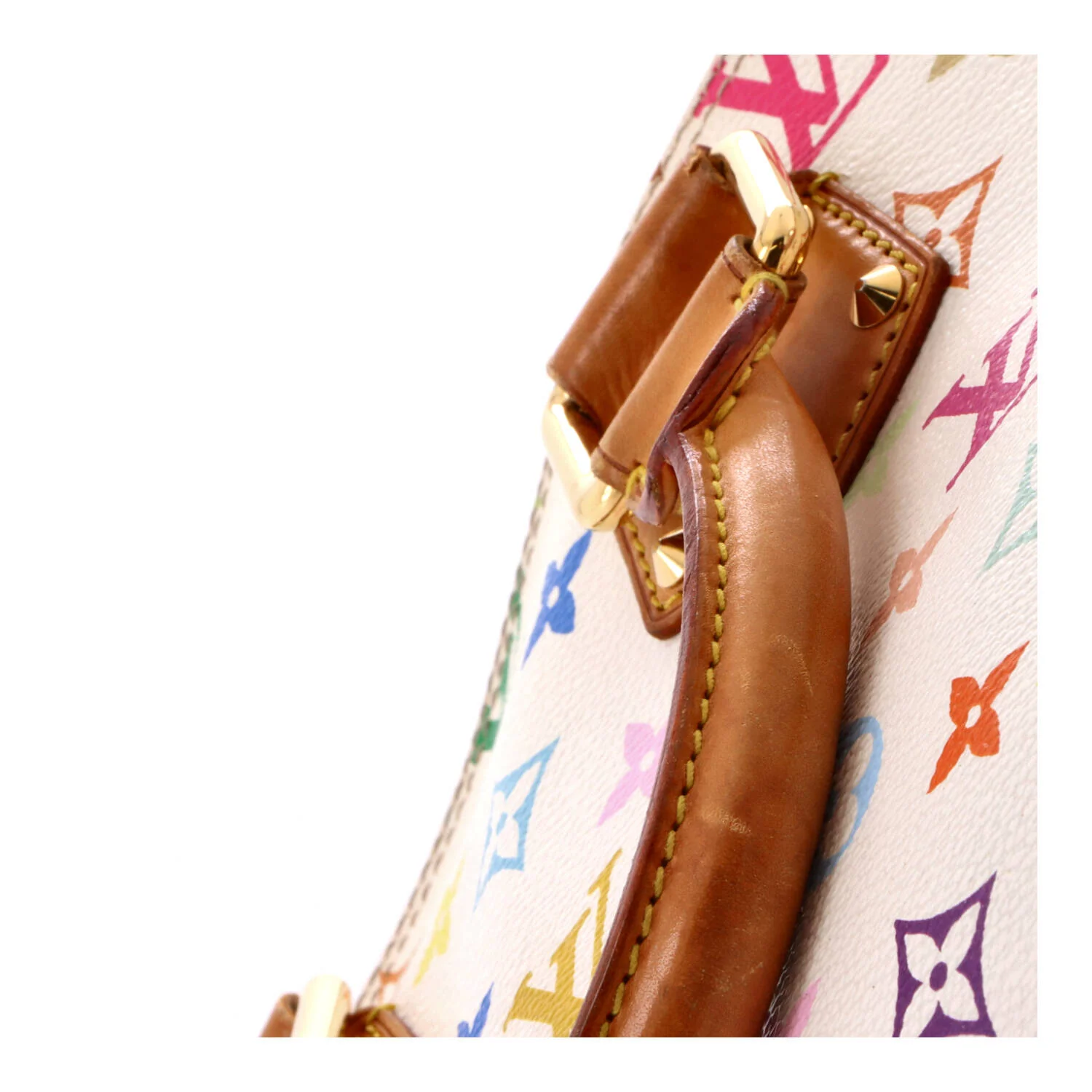 Alma Handbag Monogram Multicolor PM - Image 7