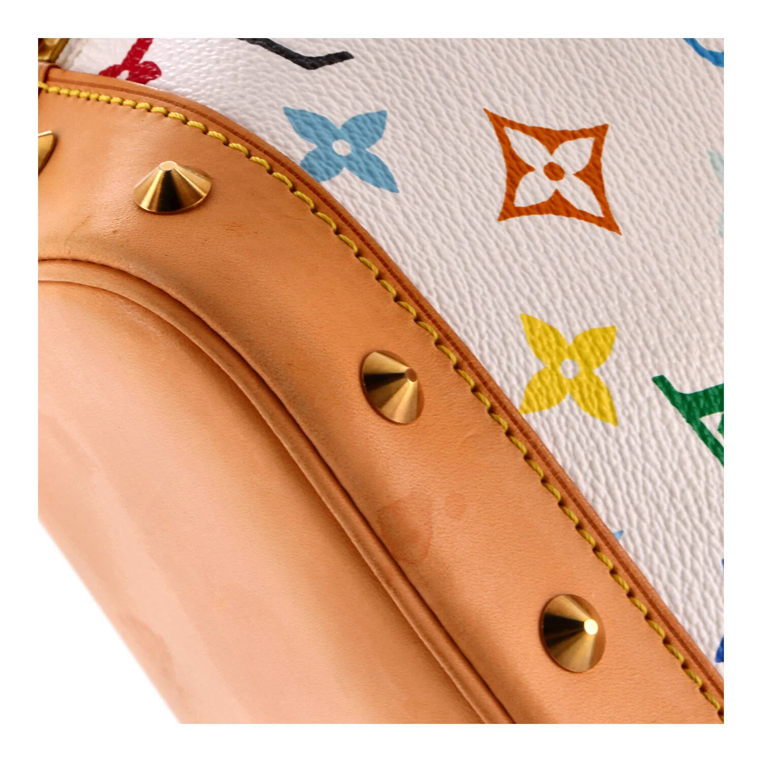 Alma Handbag Monogram Multicolor PM - Image 6