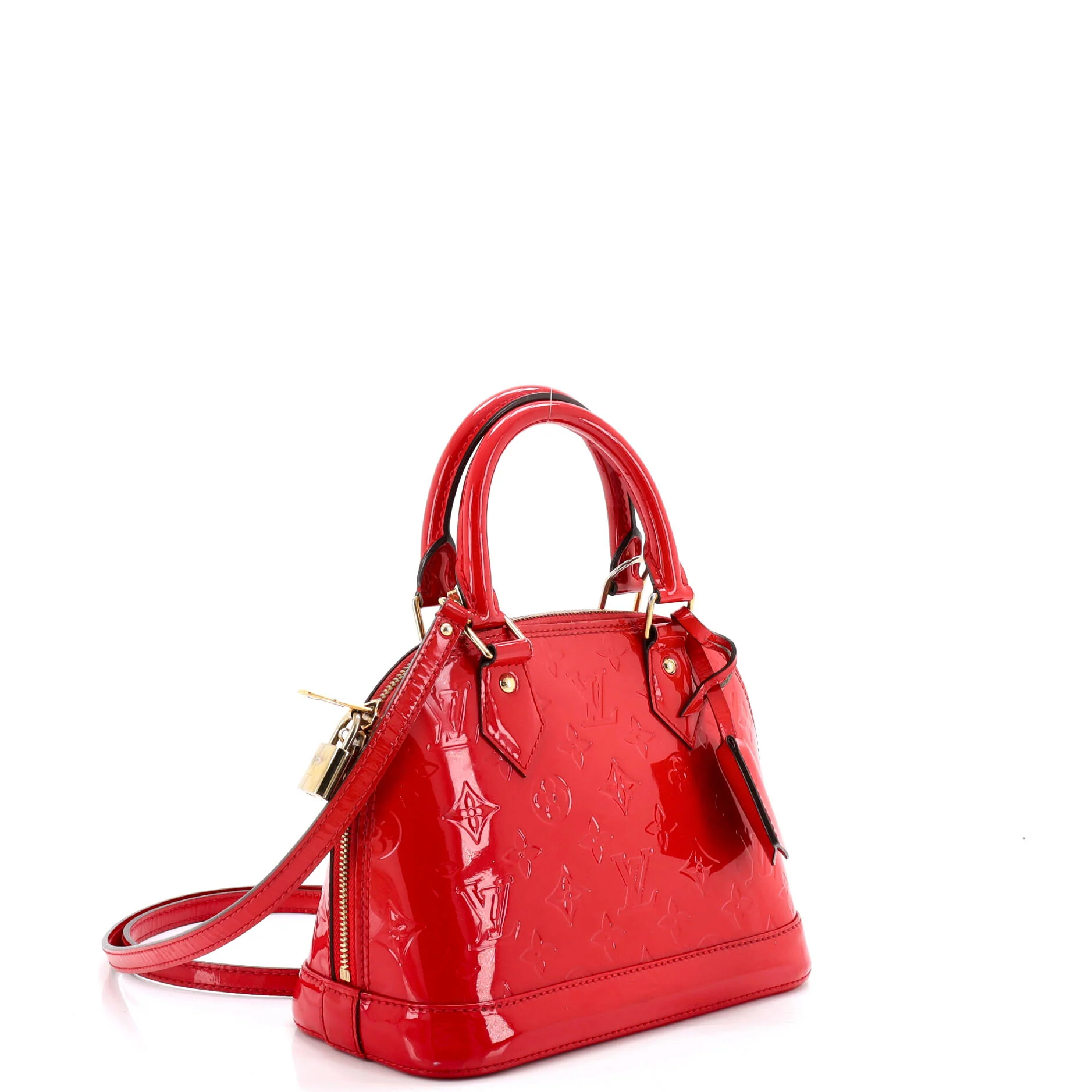 Alma Handbag Monogram Vernis BB - Image 2