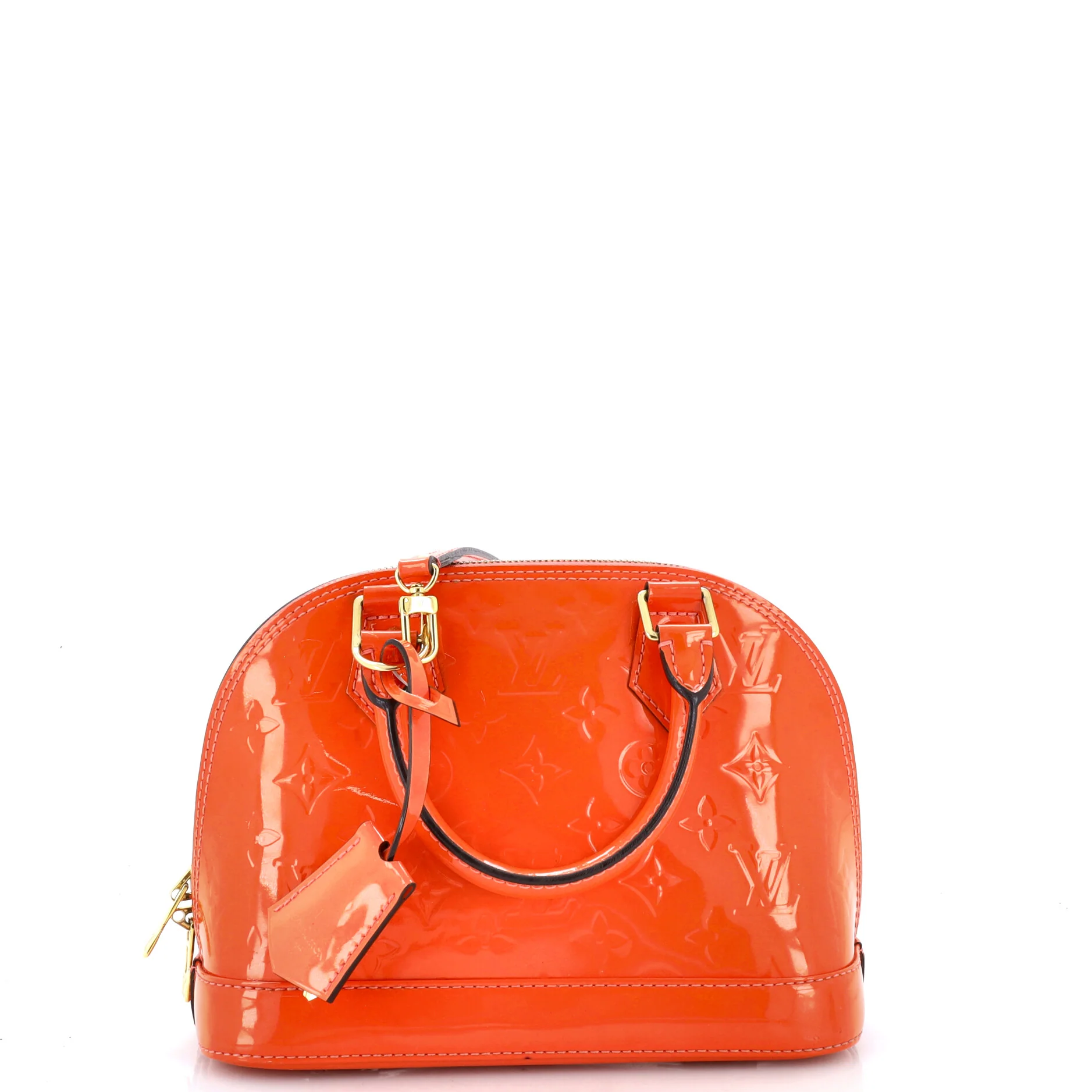 Alma Handbag Monogram Vernis BB