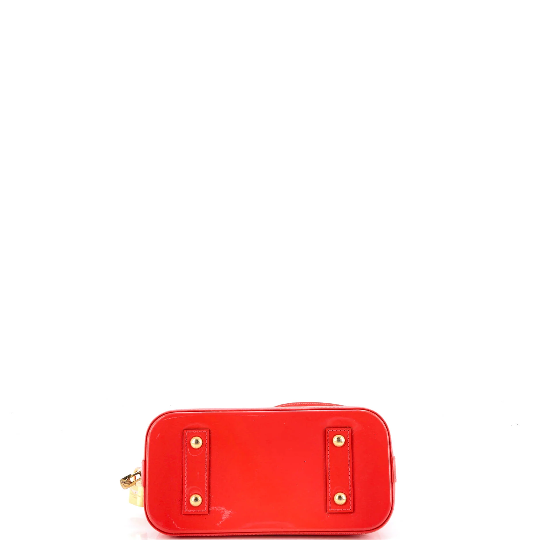 Alma Handbag Monogram Vernis BB - Image 4