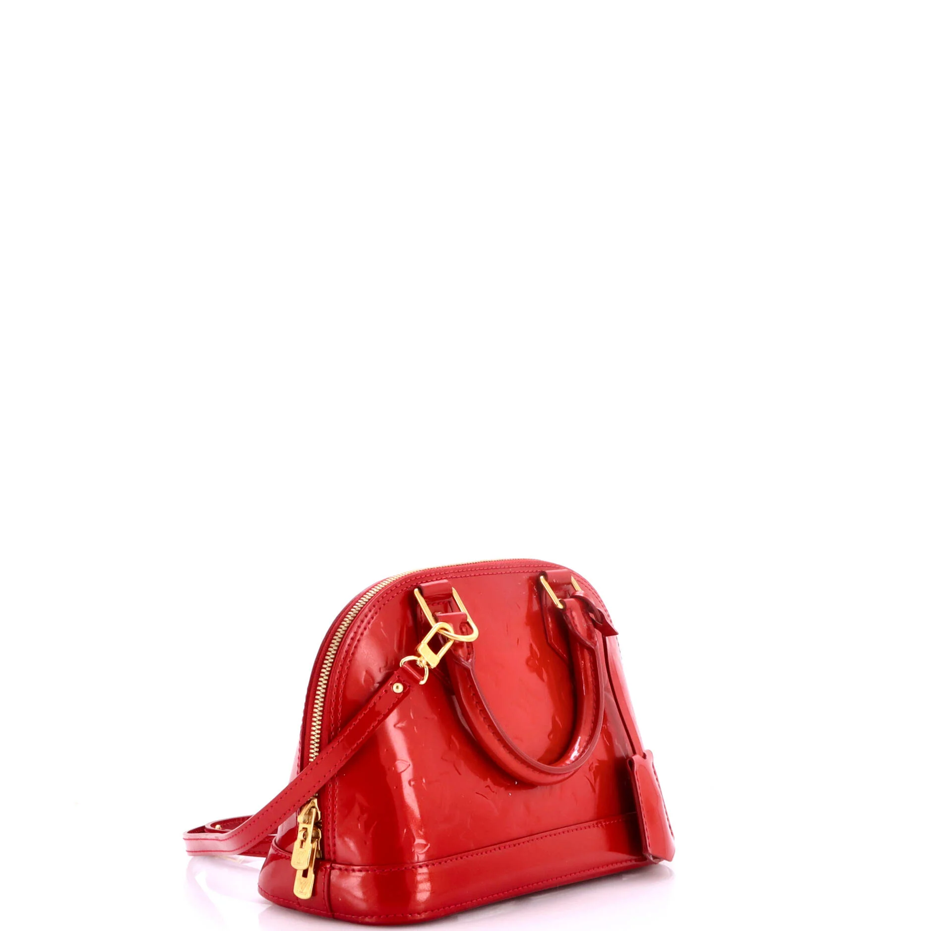 Alma Handbag Monogram Vernis BB - Image 2
