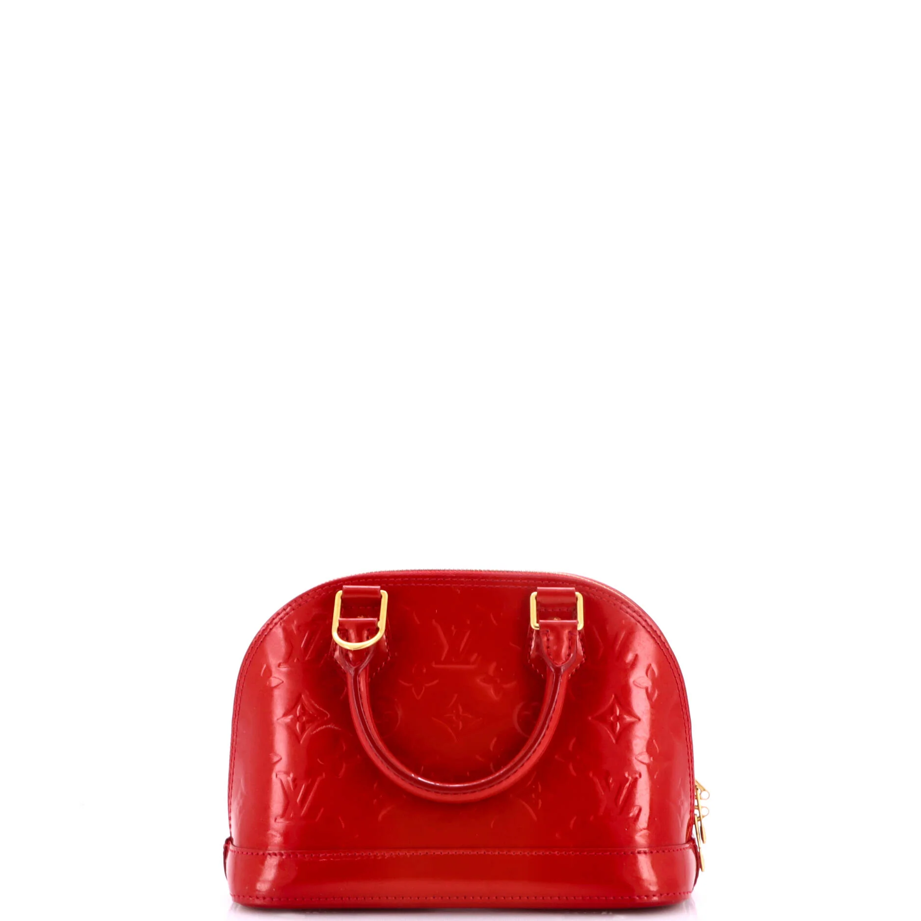 Alma Handbag Monogram Vernis BB - Image 3