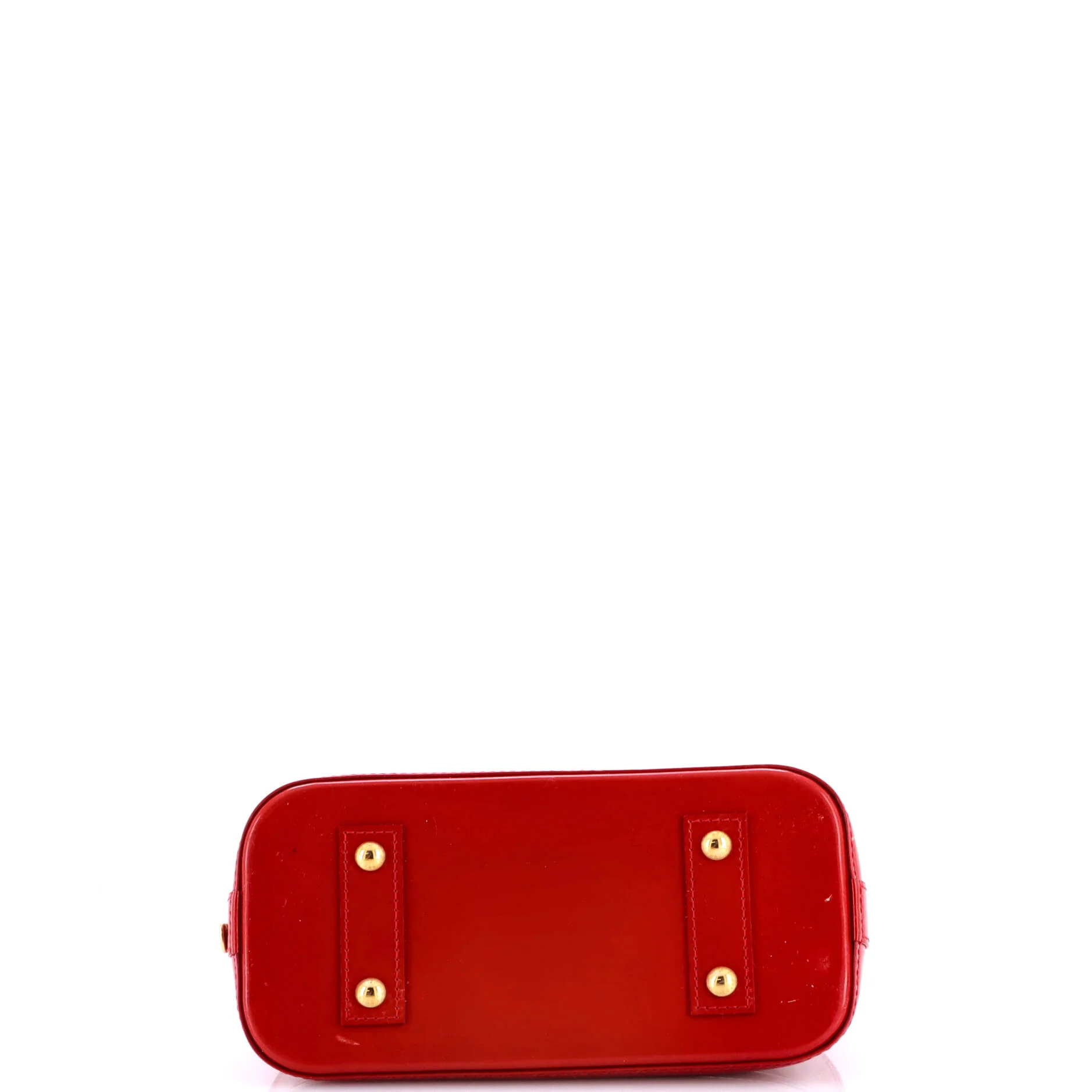 Alma Handbag Monogram Vernis BB - Image 4
