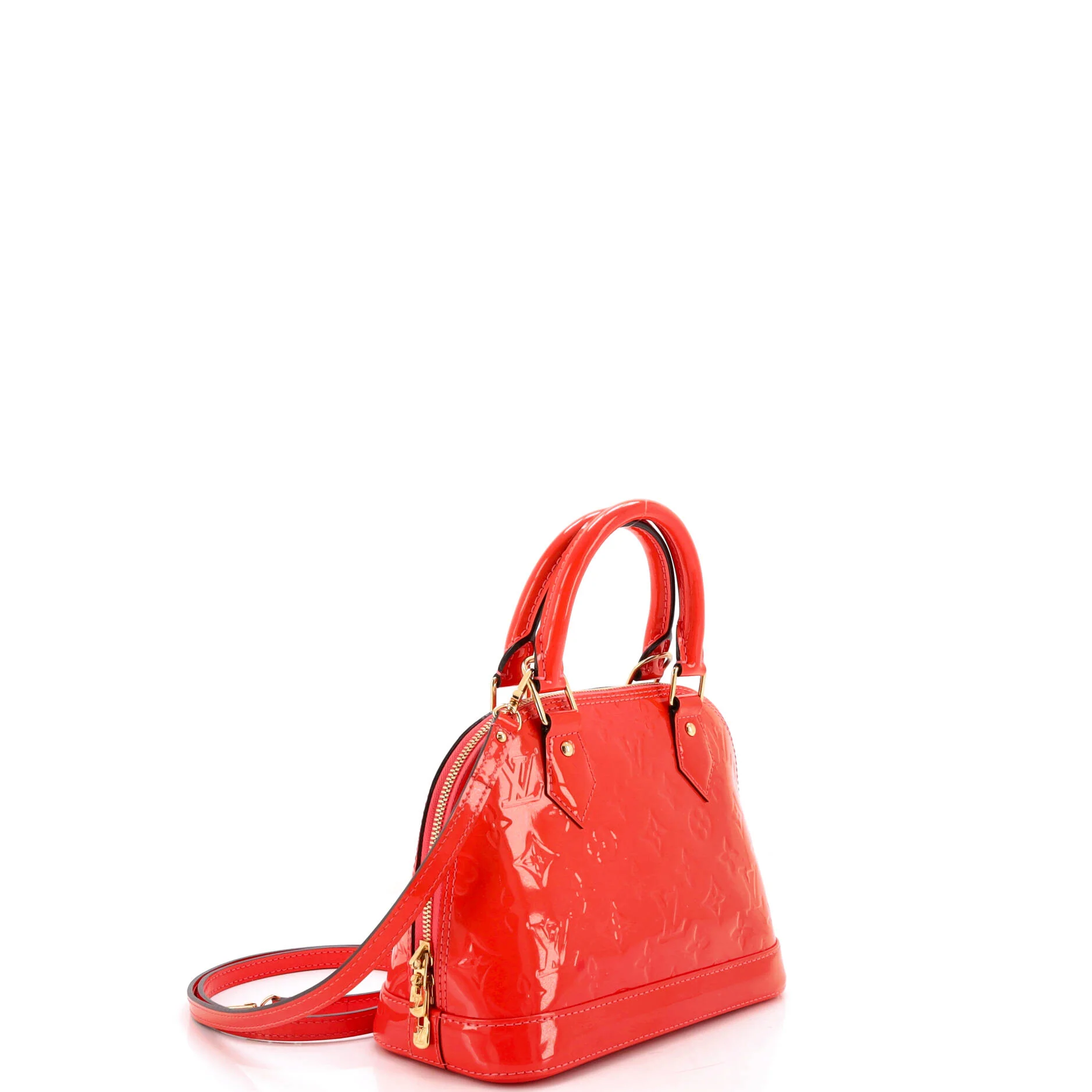 Alma Handbag Monogram Vernis BB - Image 2