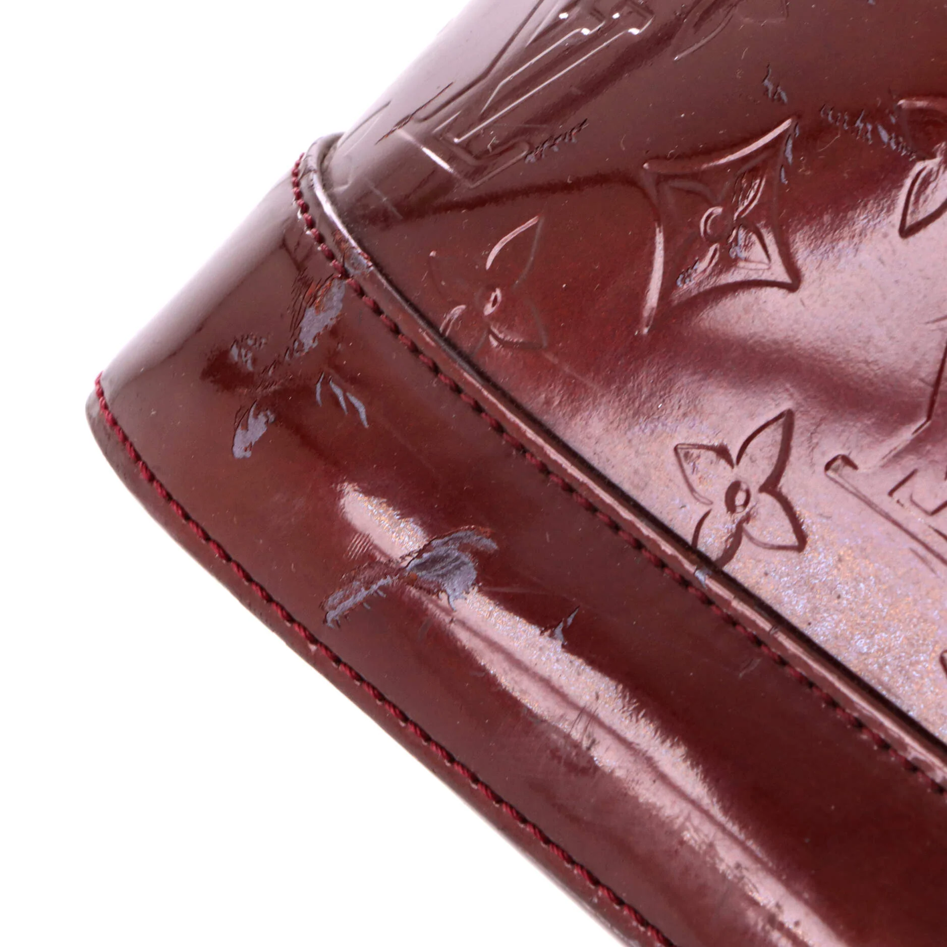 Alma Handbag Monogram Vernis GM - Image 6