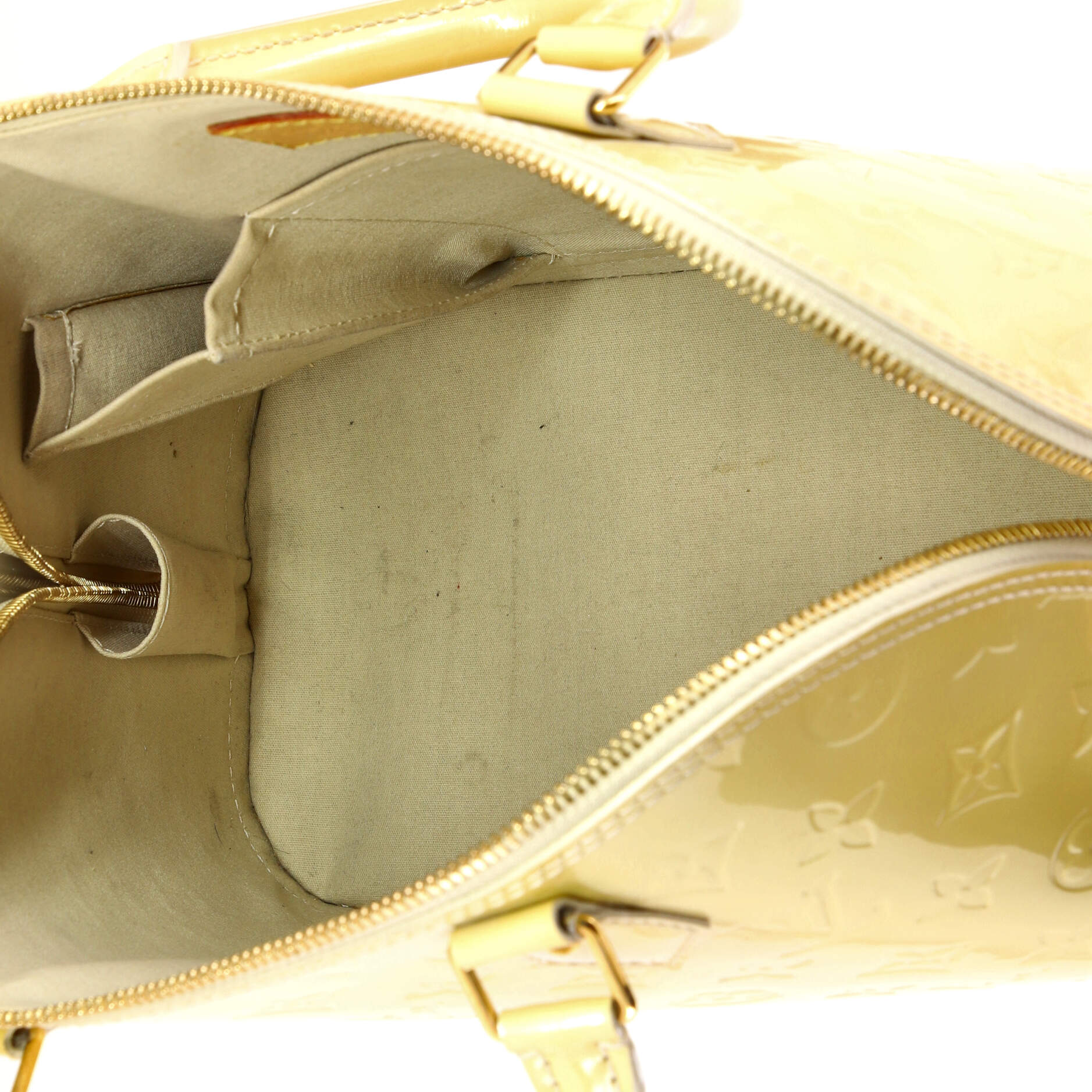 Alma Handbag Monogram Vernis PM - Image 5