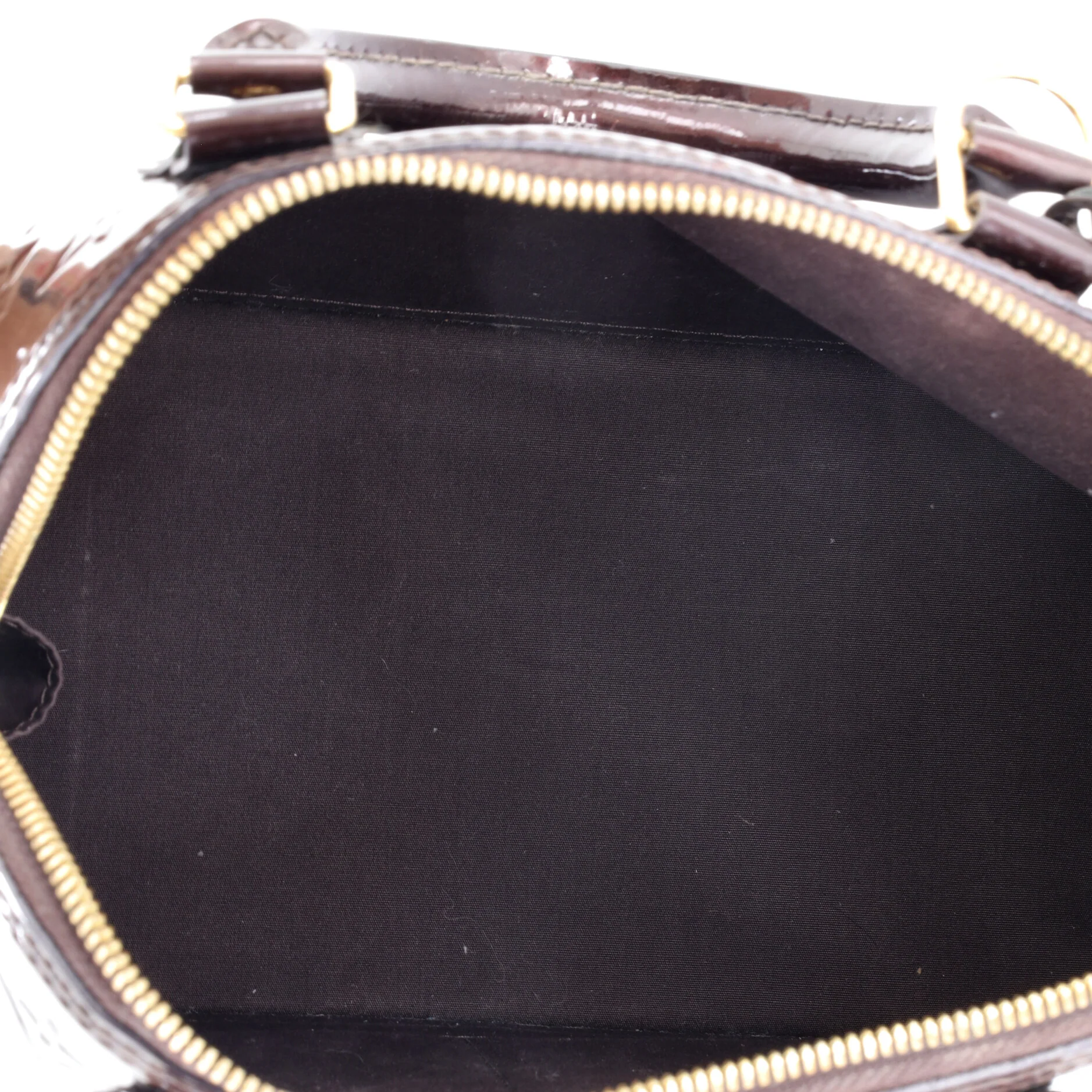 Alma Handbag Monogram Vernis PM - Image 5