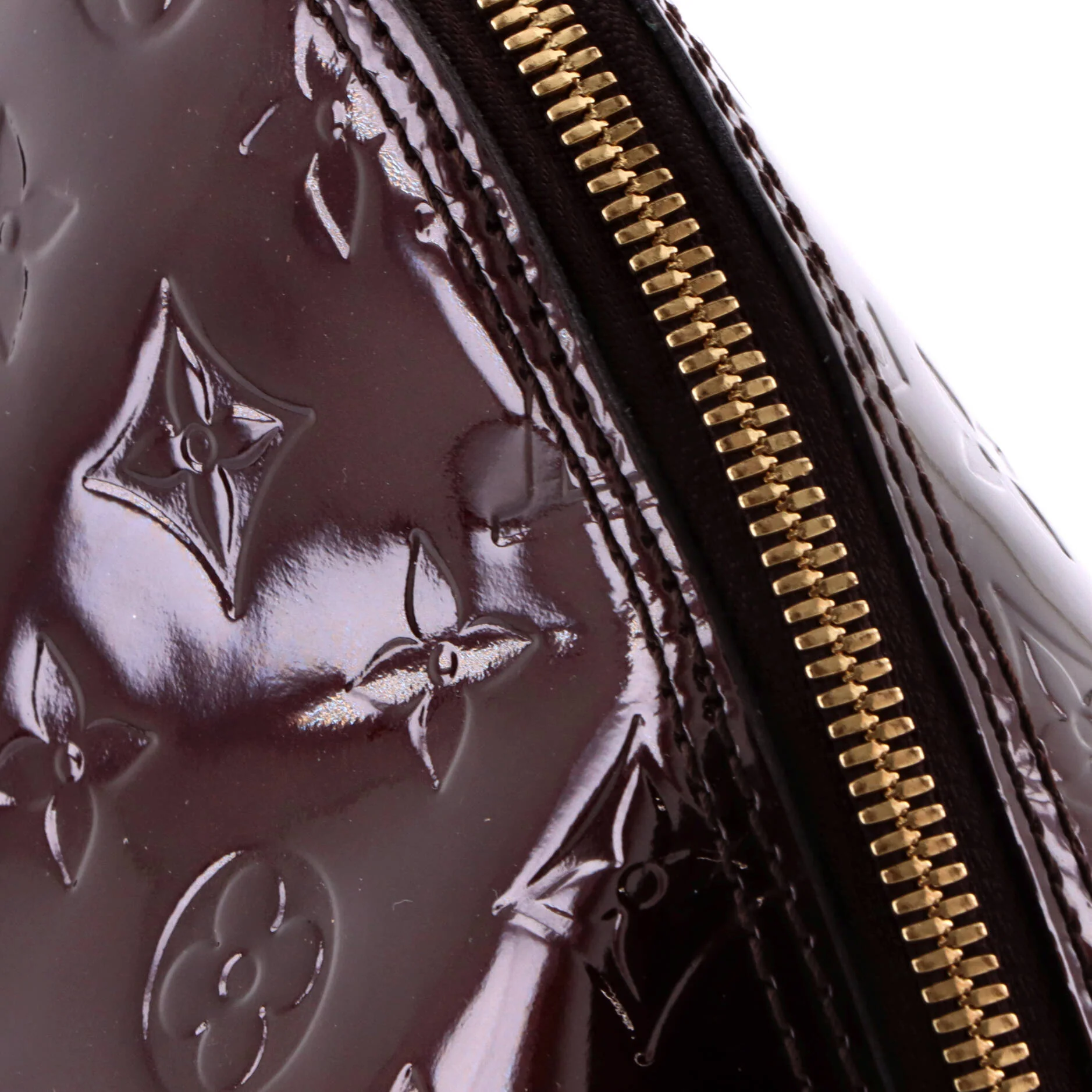 Alma Handbag Monogram Vernis PM - Image 6