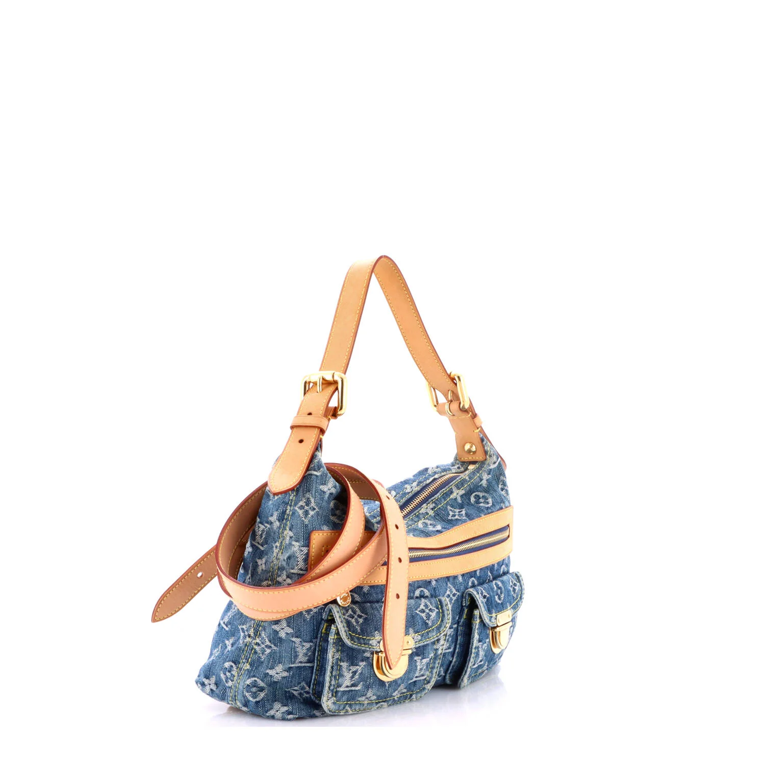 Baggy Handbag Denim PM - Image 2