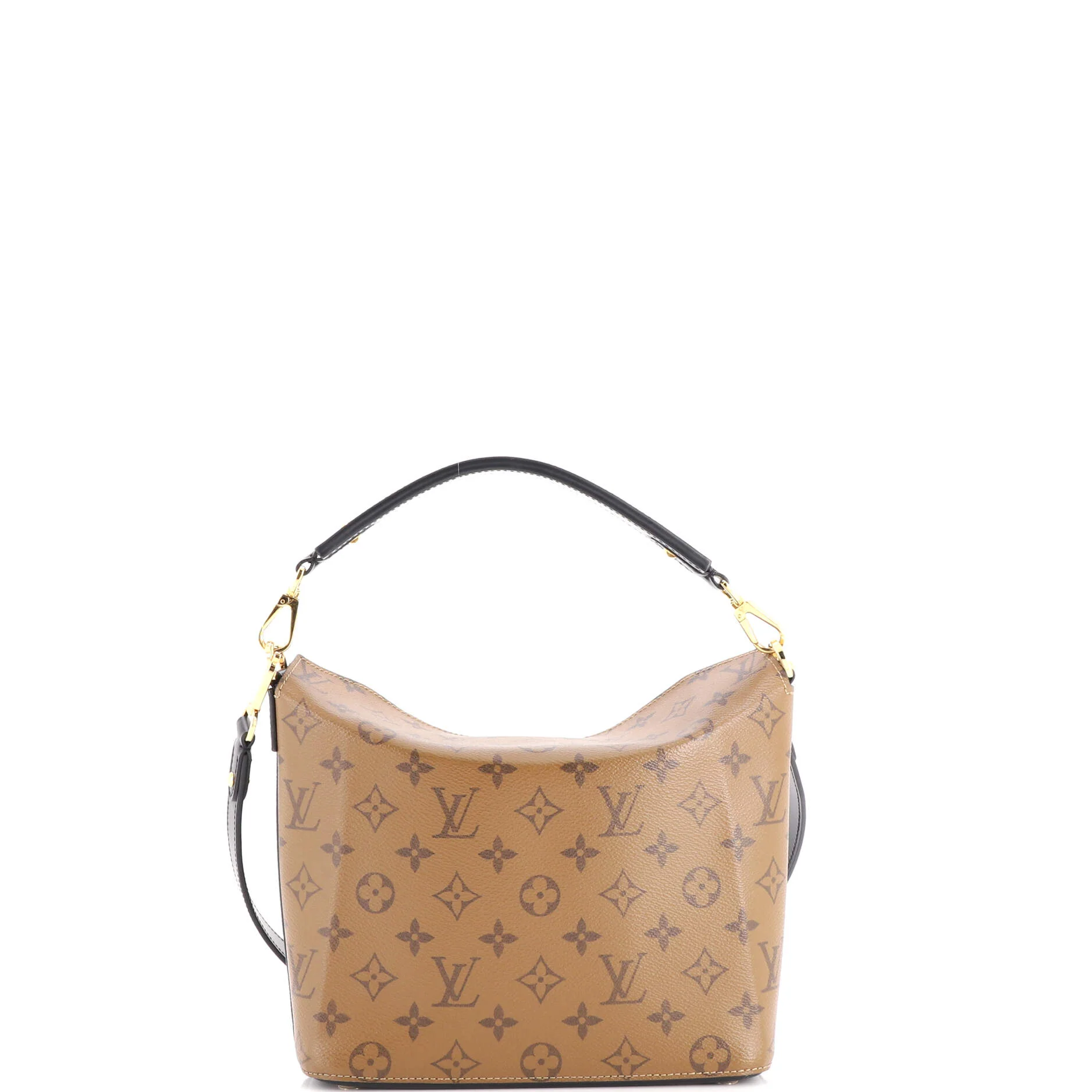 Bento Box Handbag Reverse Monogram Canvas EW - Image 3