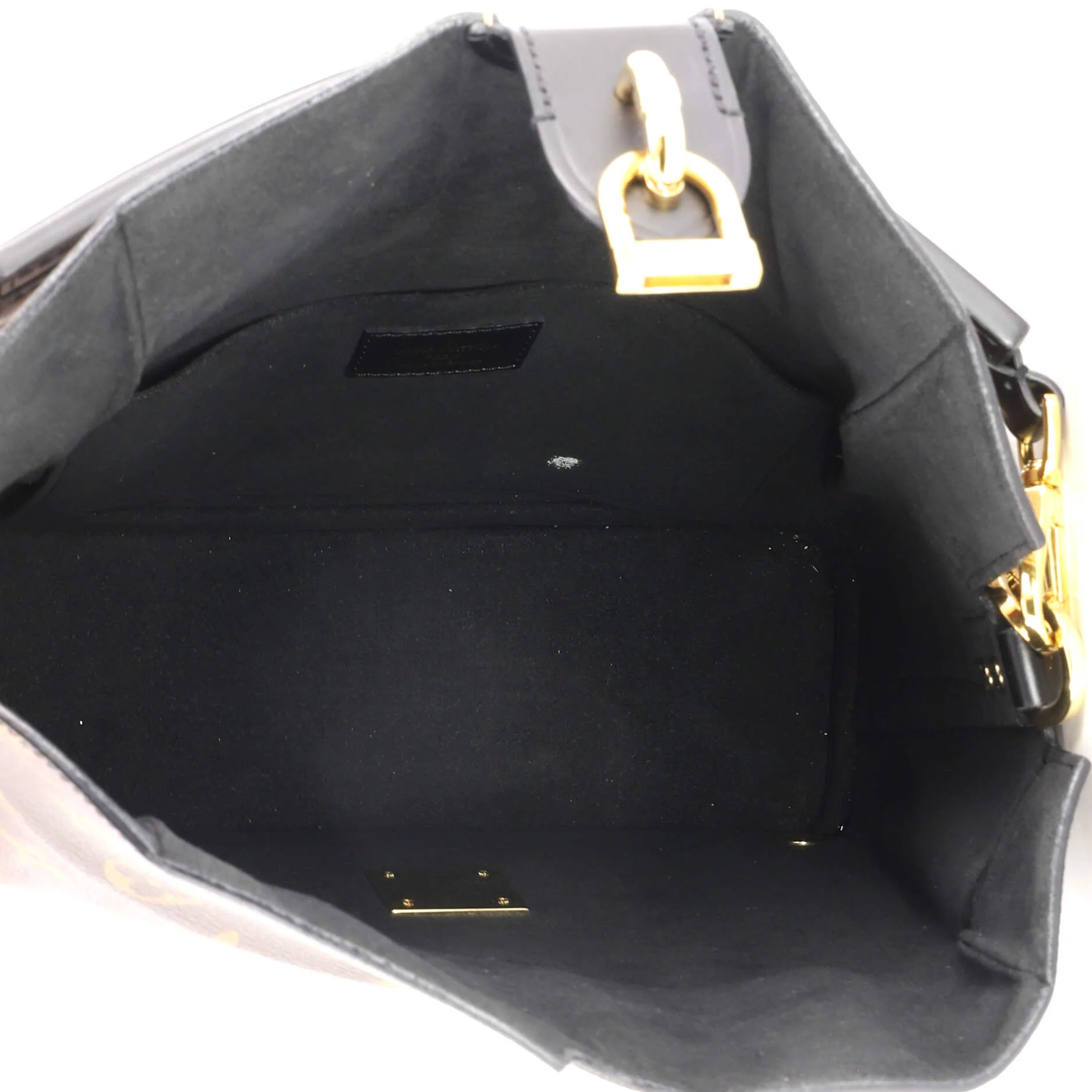Bento Box Handbag Reverse Monogram Canvas EW - Image 5