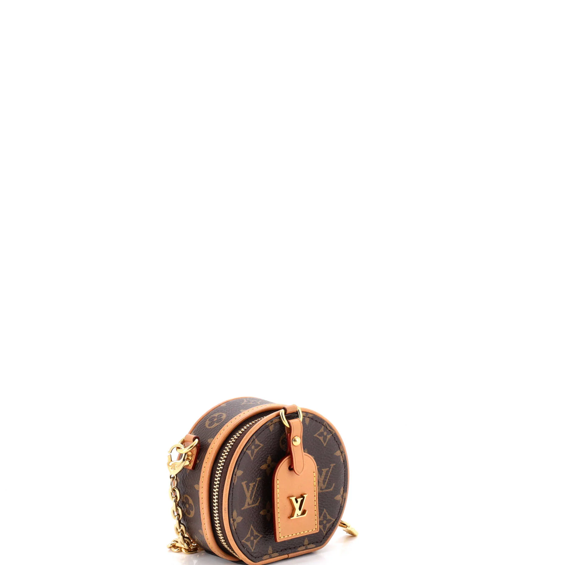 Boite Chapeau Necklace Bag Monogram Canvas - Image 2