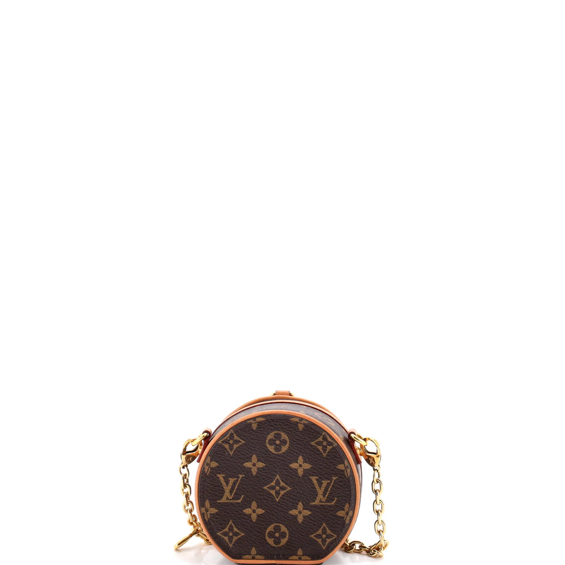 Boite Chapeau Necklace Bag Monogram Canvas - Image 3
