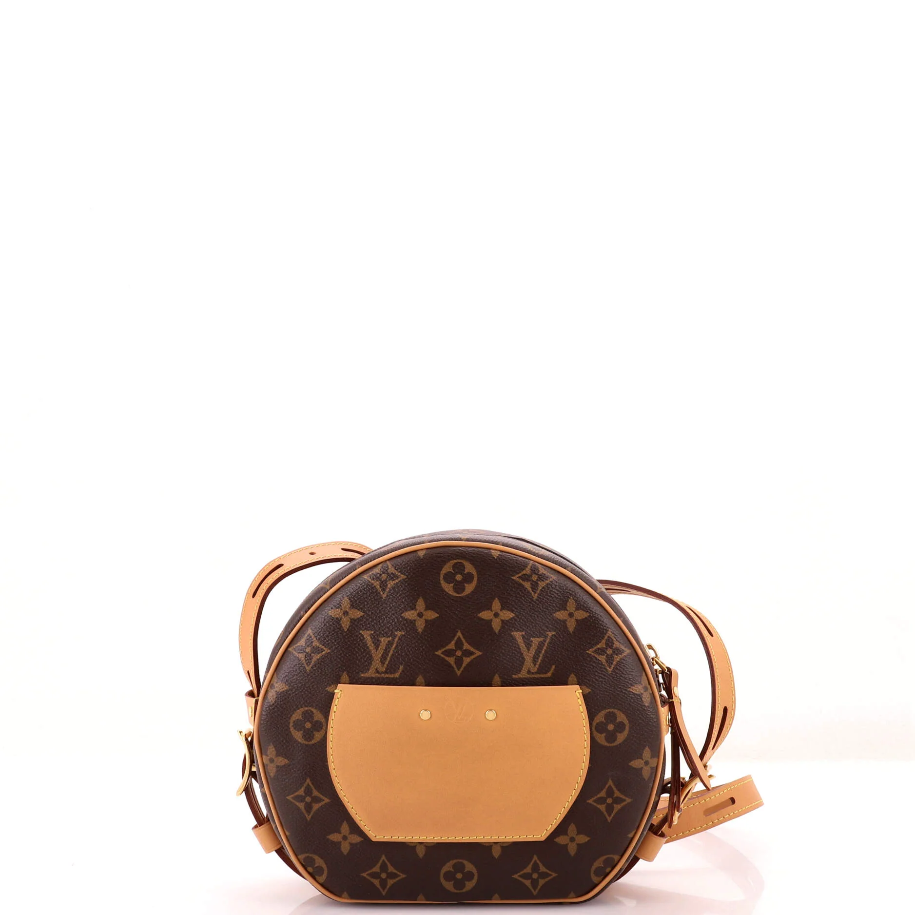 Boite Chapeau Souple Bag Monogram Canvas MM - Image 3