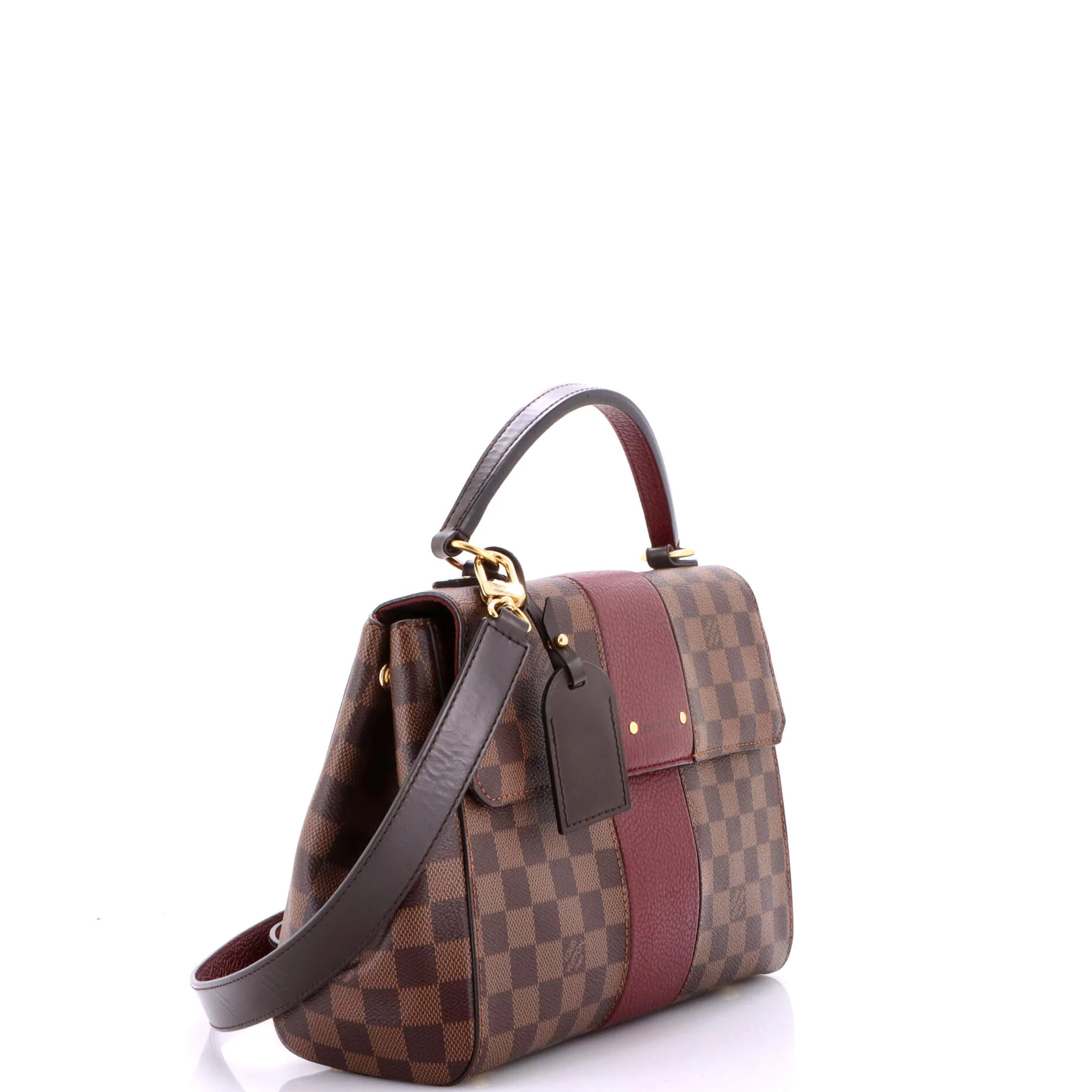 Bond Street Handbag Damier with Leather MM - Image 2